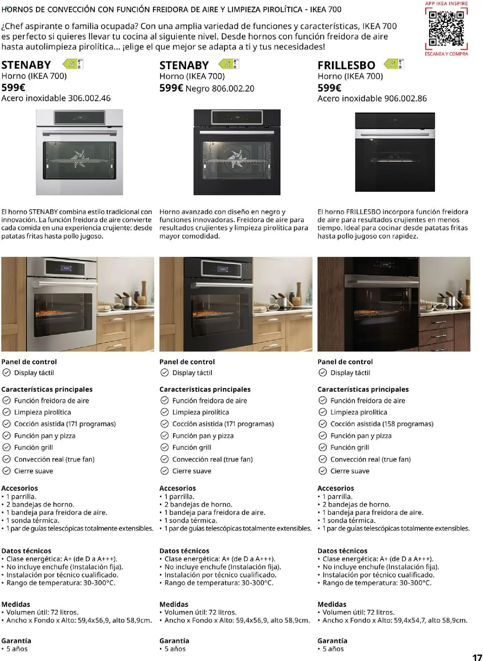 Catálogo de Guía de Compra Electrodomésticos IKEA 7 de mayo al 31 de agosto 2026 - Página 17