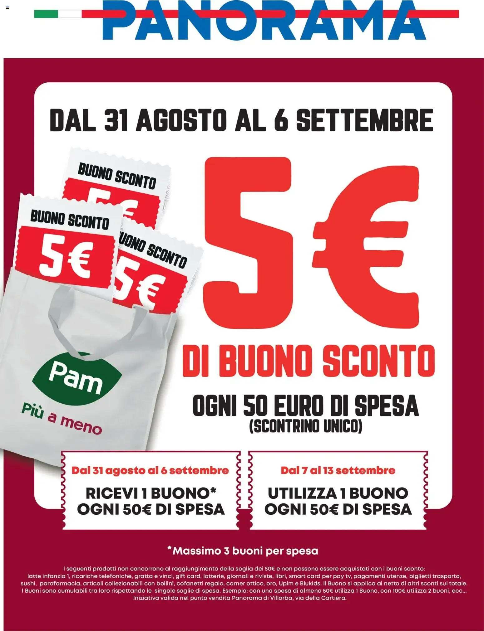 Nuovo Panorama volantino Sconto dal 31/08/2026 > offerte anteprima 🛍️ da 31 agosto a 6 settembre di 2026 - Pagina del volantino 1