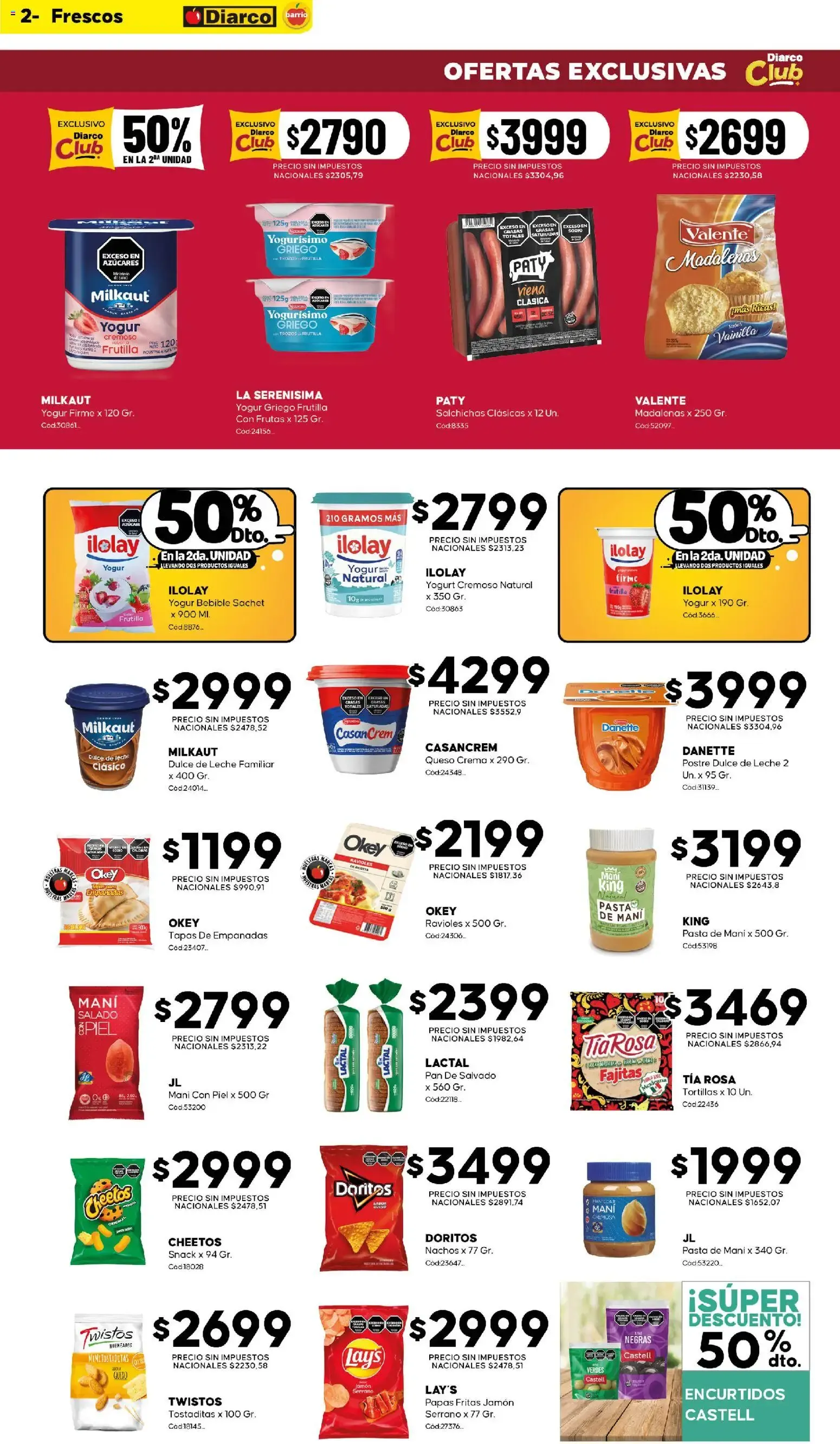 Ofertas de Diarco - Ofertas Diarco Barrio del 10/08/2026 - 14/08/2026 10 de agosto al 14 de agosto 2026 - Página 2 del catálogo