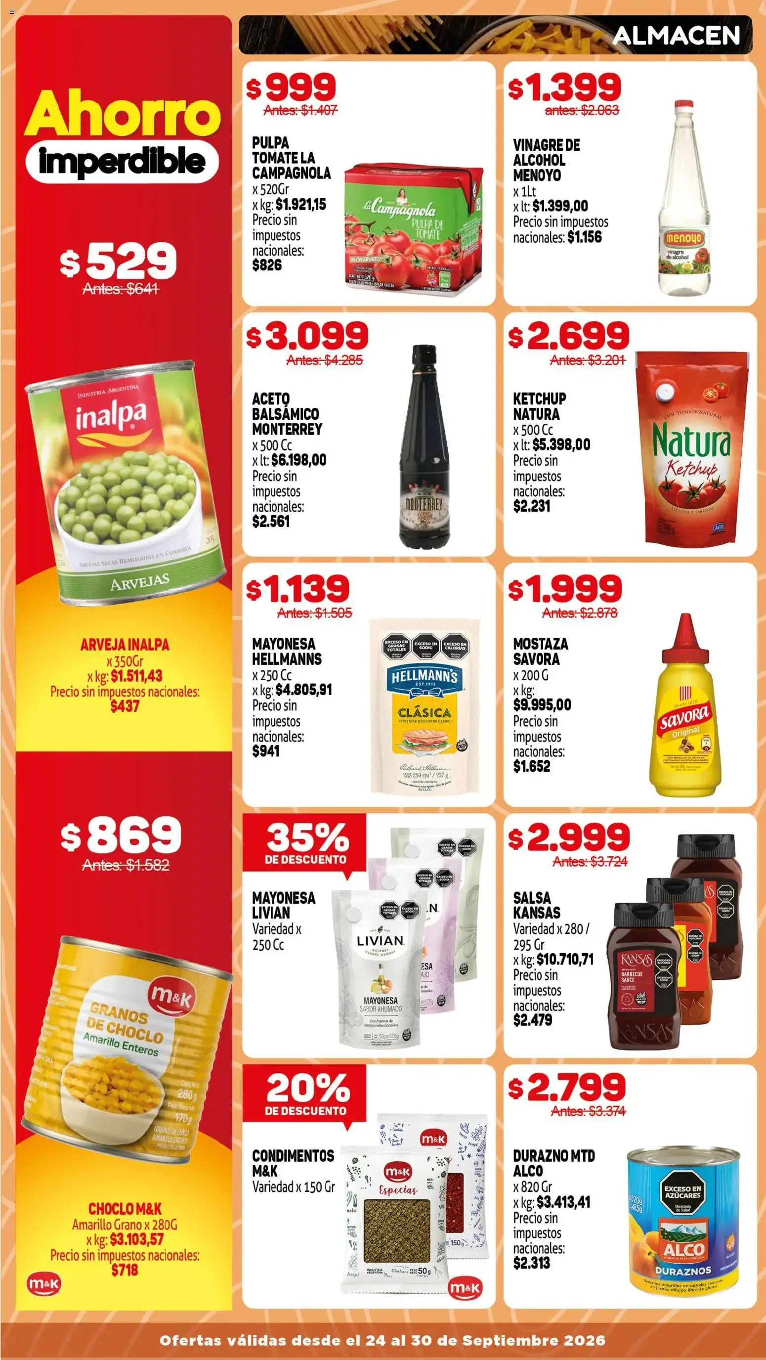 Ofertas de Makro Ofertas del 24/09/2026 - 30/09/2026 24 de septiembre al 30 de septiembre 2026 - Página 6 del catálogo