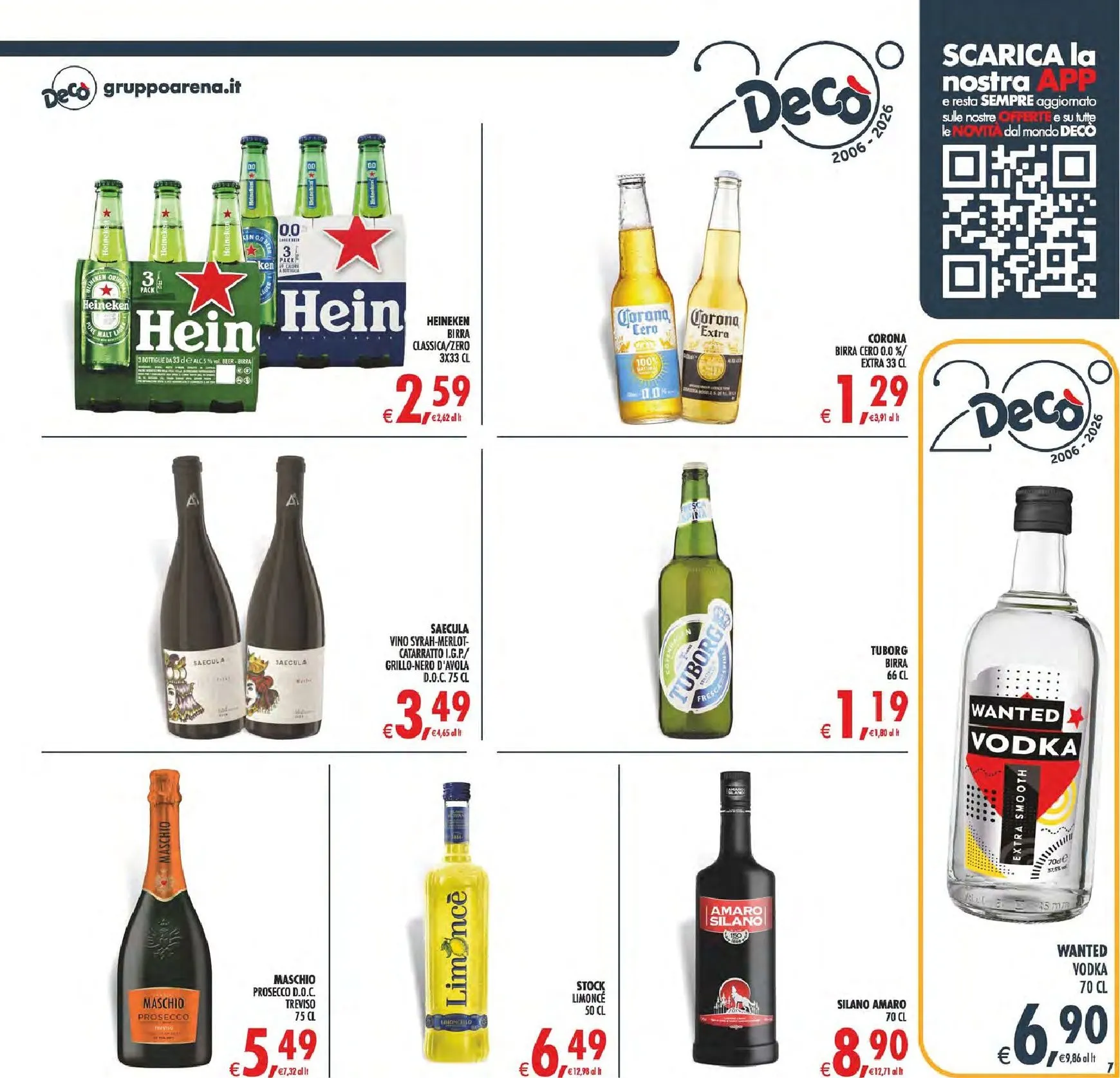 Volantino attuale di Decò - Supermercati/Maxistore/Local Lipari valido dal martedì 09/06/2026 al giovedì 18/06/2026 da 9 giugno a 18 giugno di 2026 - Pagina del volantino 7