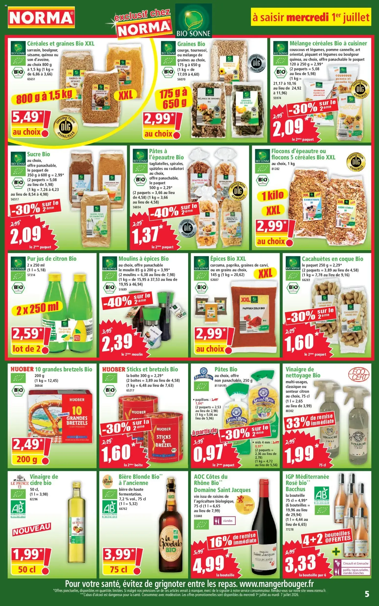 Norma catalogue à partir du 01/07/2026 - promo en ligne du 1 juillet au 7 juillet 2026 - Catalogue page 5