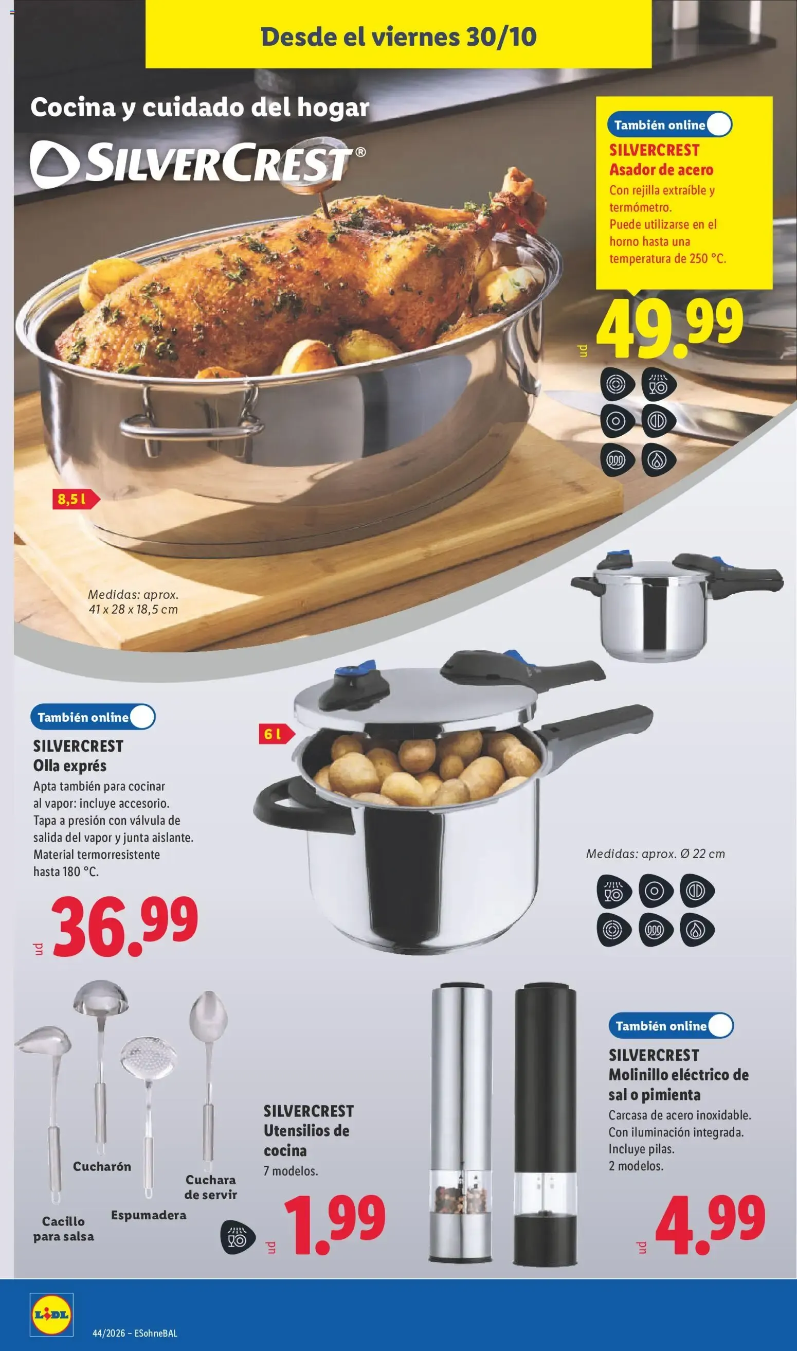 Catálogo de Lidl folleto de bazar del 26/10/2026 | Ofertas 26 de octubre al 1 de noviembre 2026 - Página 26