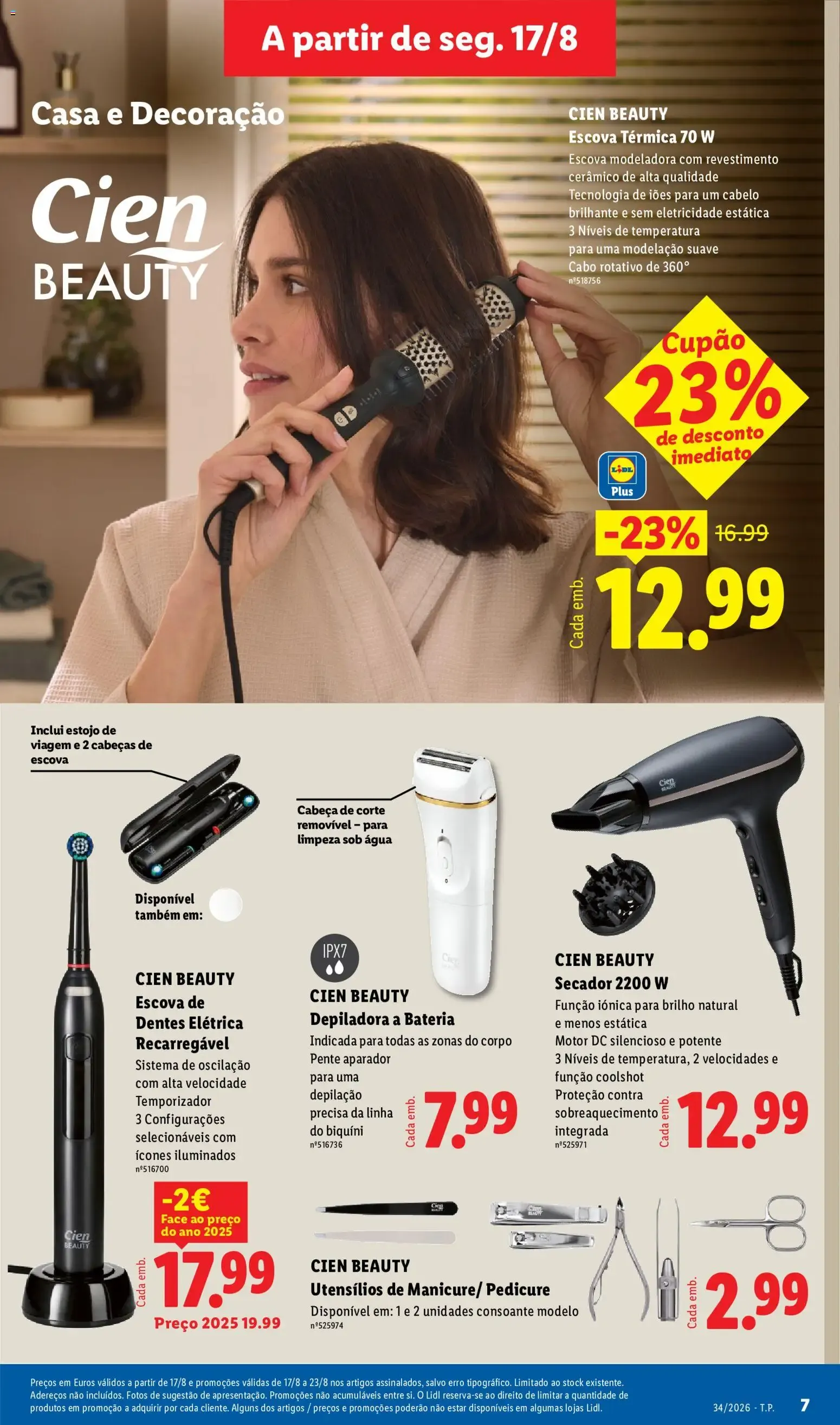 Folheto Lidl Novidades » de 17/08/2026 - 23/08/2026 de 17 de agosto até 23 de agosto 2026 - Pagina 7
