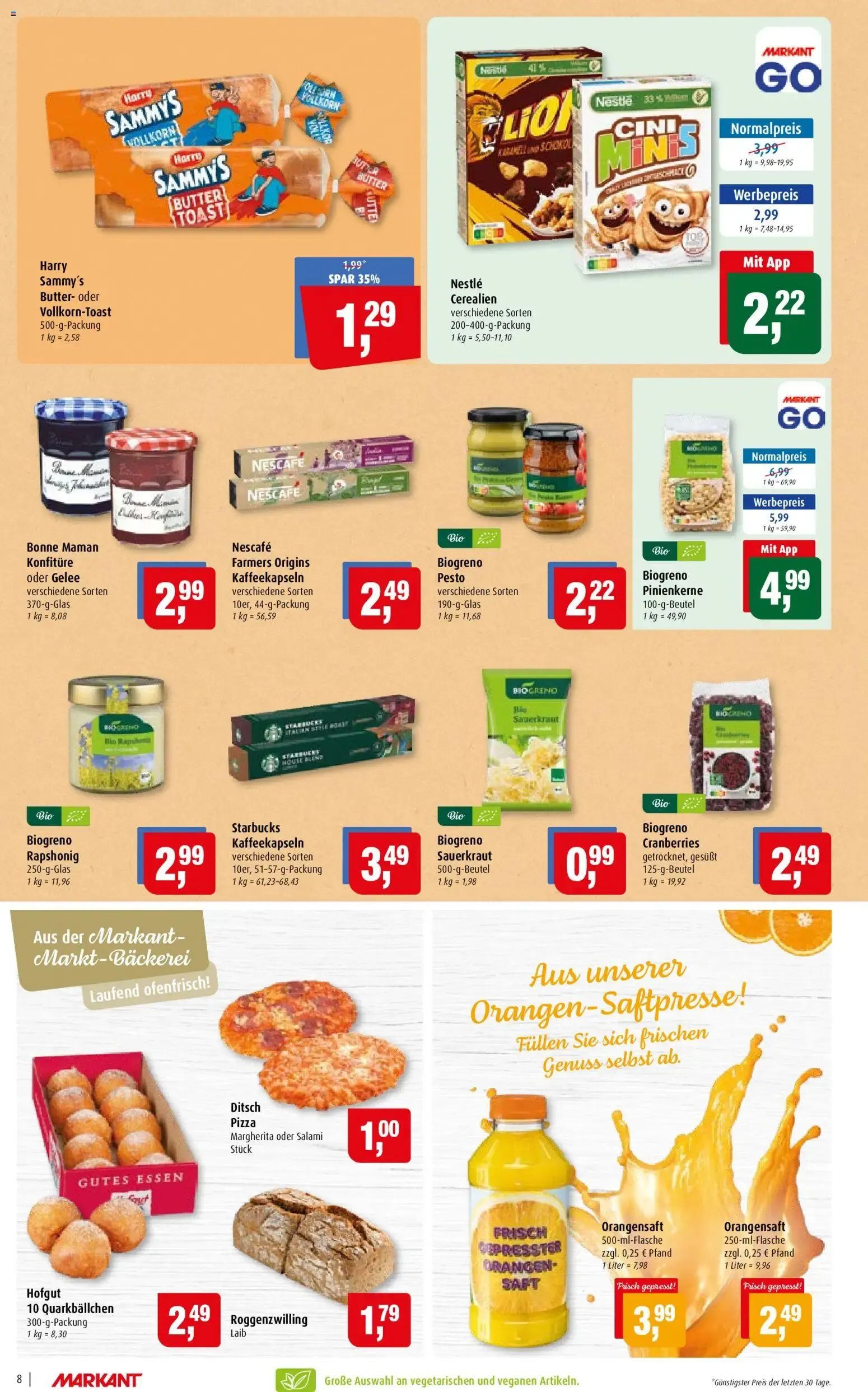 Markant Prospekt (ab 07.09.2026) zum Blättern von 7. September bis 12. September 2026 - Prospekt seite 8