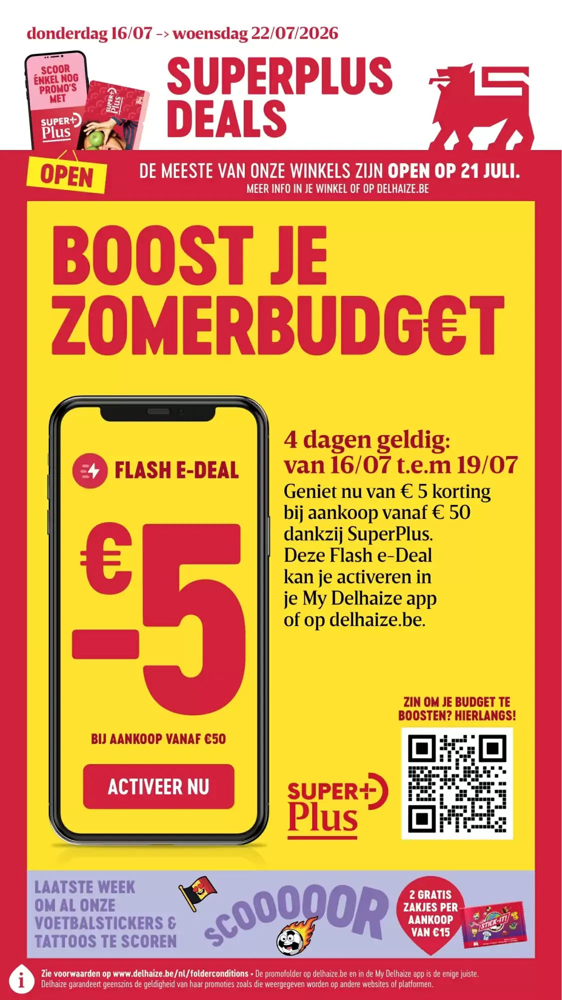 Superplus Deals van 16 juli tot 22 juli 2026 - folder pagina 1