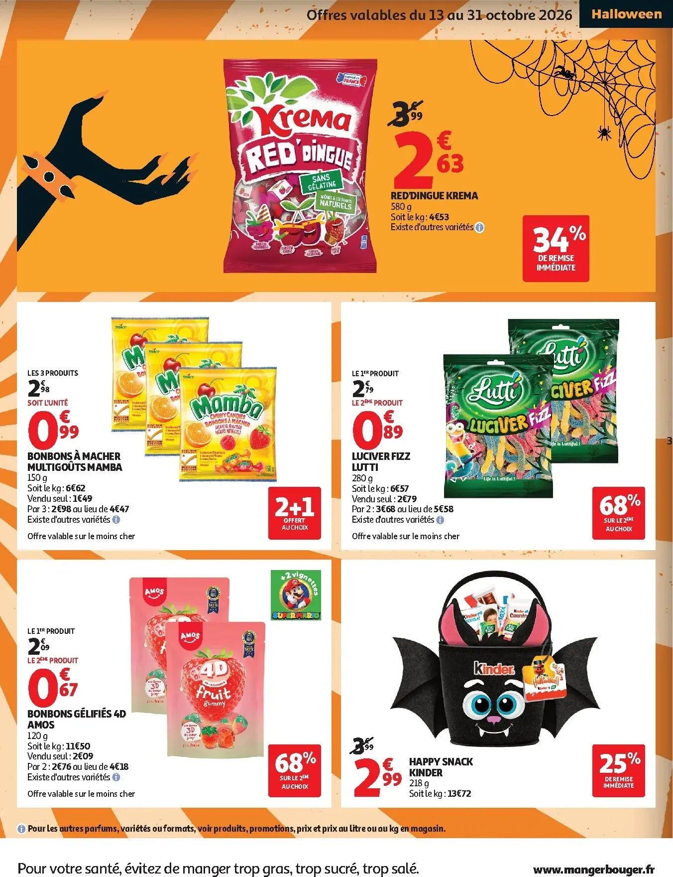 Le Grand Show d'Halloween du 13 octobre au 24 octobre 2026 - Catalogue page 3