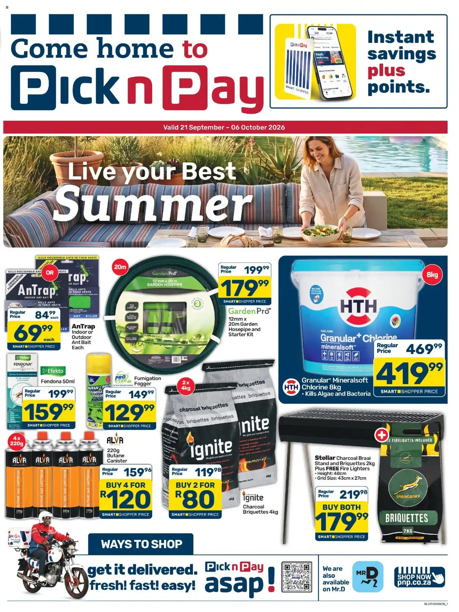Pick n Pay Summer Specials (21/09/2026 - 06/10/2026) Online from 21 September to 6 October 2026 - Catalogue Page 1