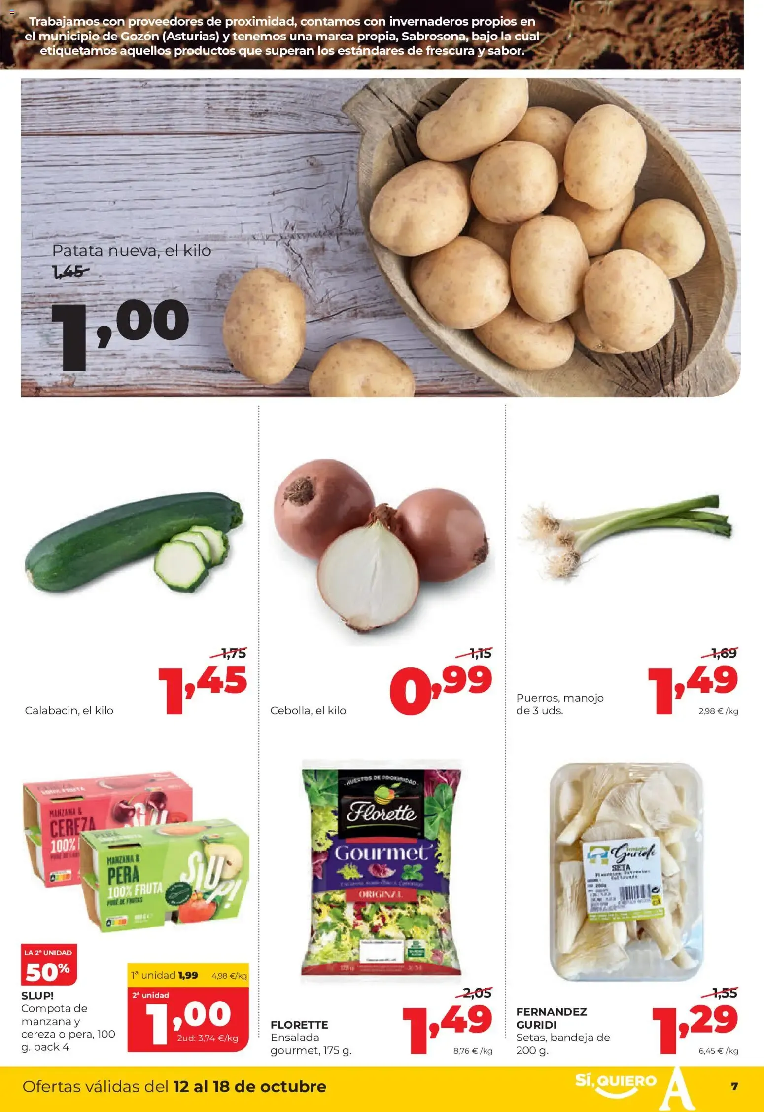 Catálogo de Alimerka folleto del 12/10/2026 | Catálogo 12 de octubre al 18 de octubre 2026 - Página 7