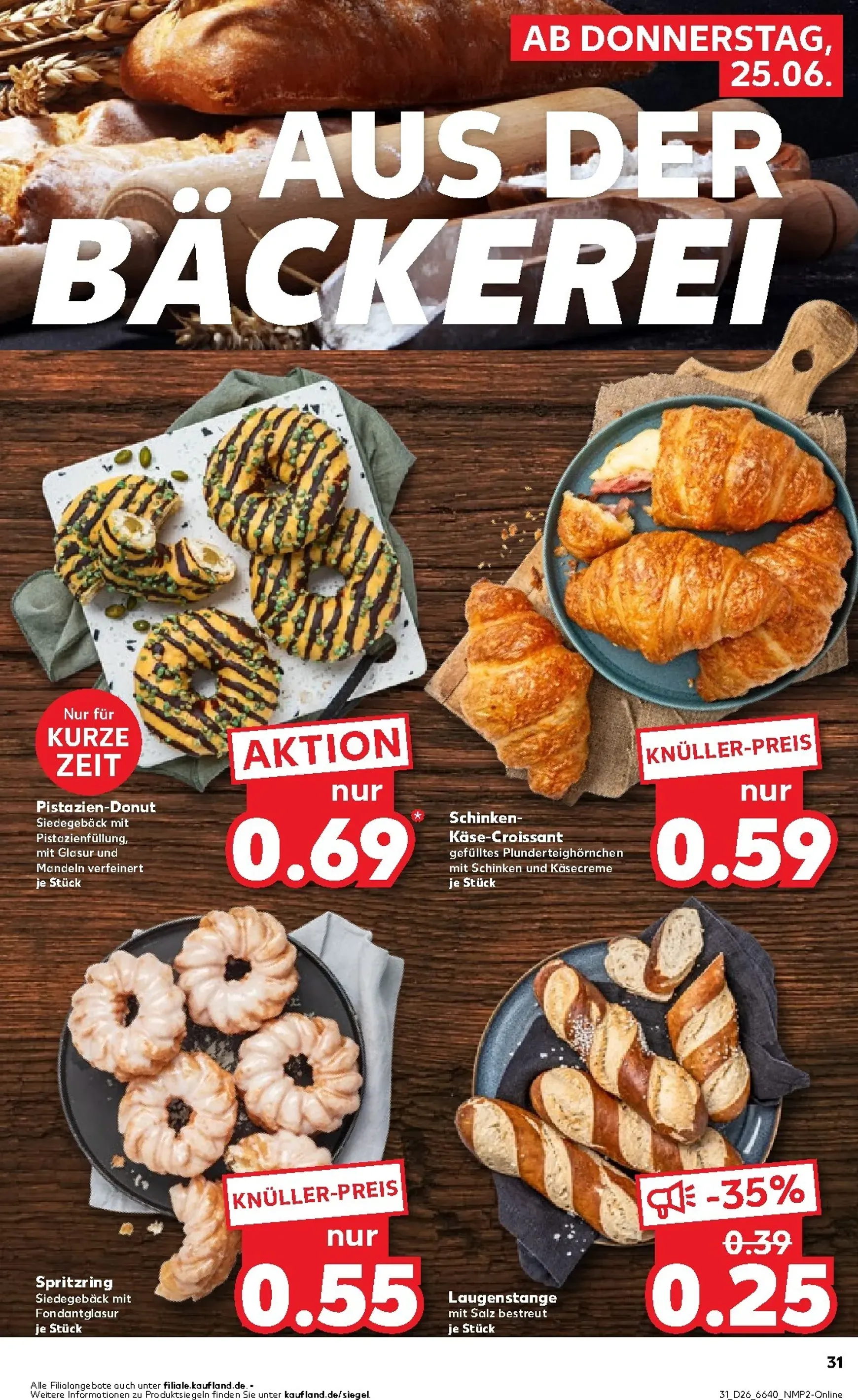 Neuer Kaufland Prospekt – von Donnerstag 25.06.2026 bis Mittwoch 01.07.2026 von 25. Juni bis 1. Juli 2026 - Prospekt seite 32