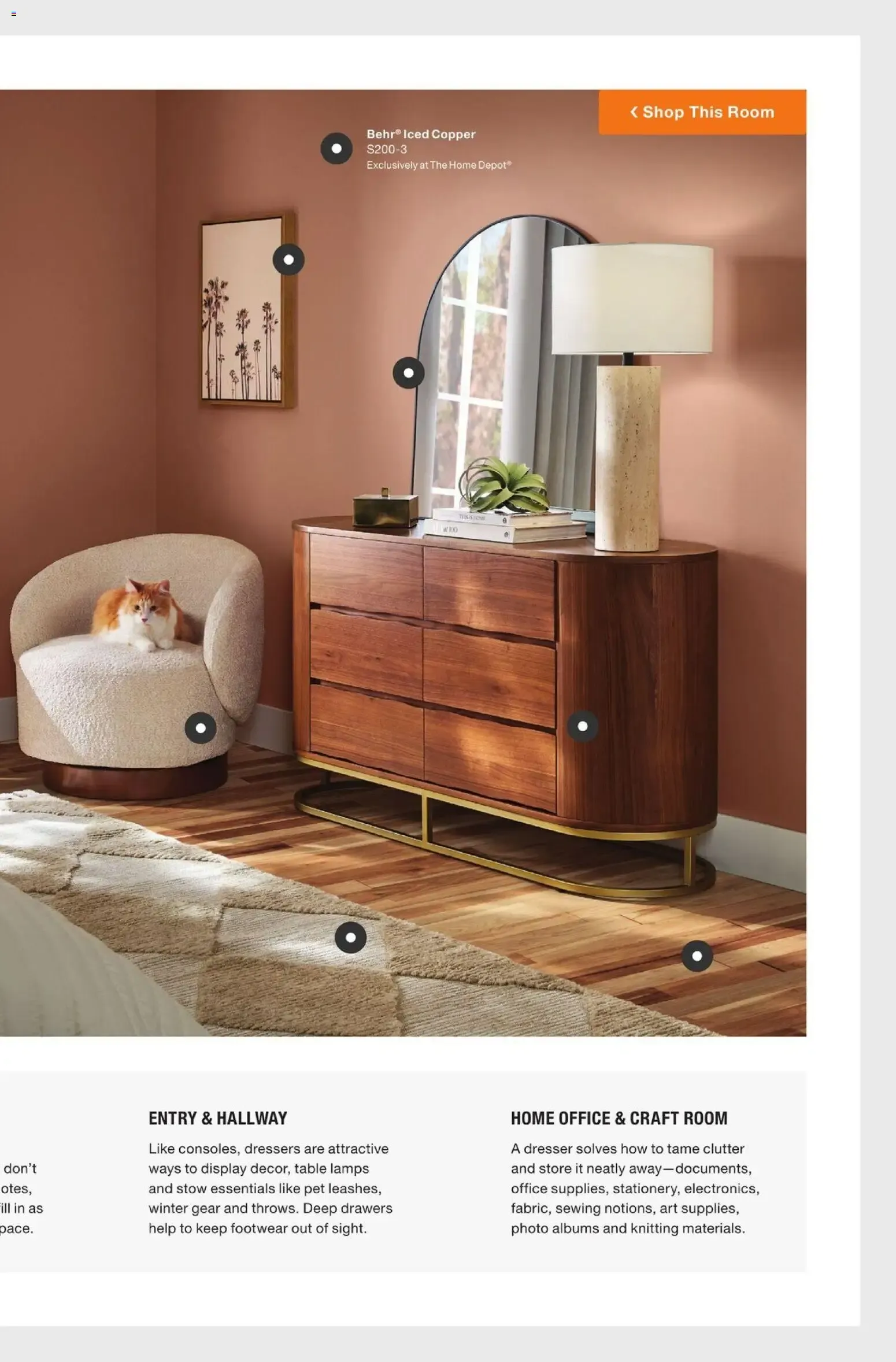 Weekly promotion Home Depot: Beautifully Livable - Hasta 30% OFF en muebles y decoración spanning from August 20 to September 7 2026 - Page 33 for Catalogue 365
