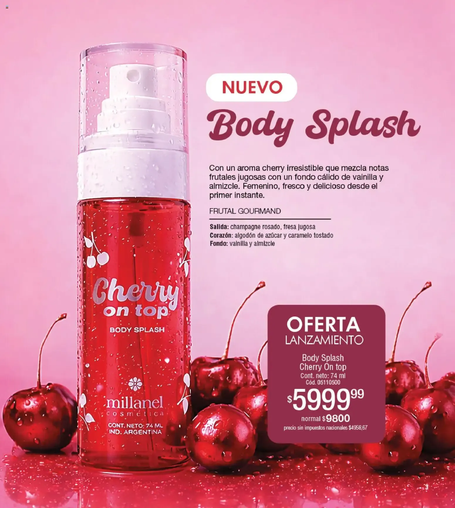 Ofertas de Millanel - Compartí belleza, celebrá amistad! 20 de julio al 20 de julio 2026 - Página 3 del catálogo