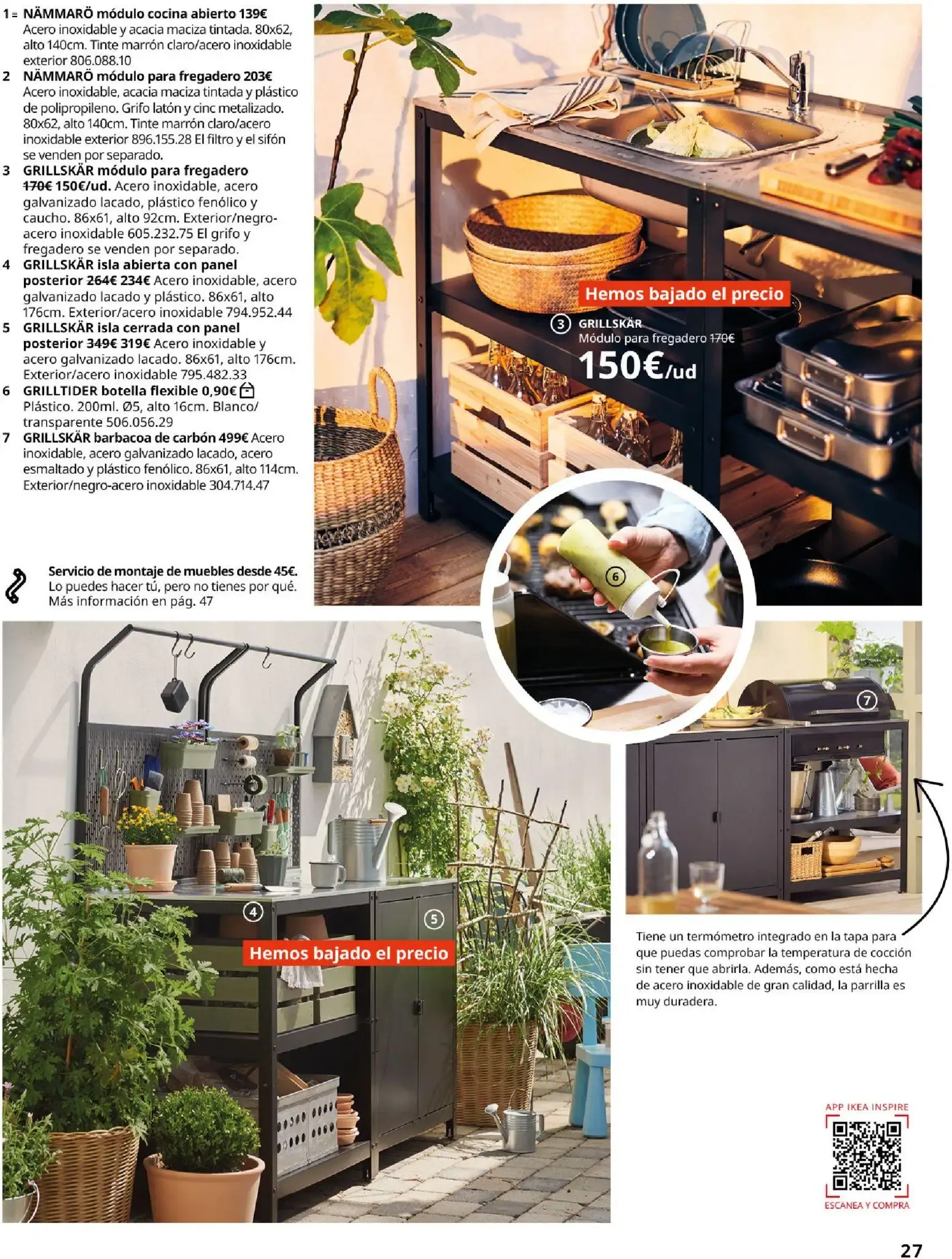 Catálogo de IKEA - Muebles de exterior del 01/09/2026 1 de septiembre al 31 de enero 2027 - Página 27