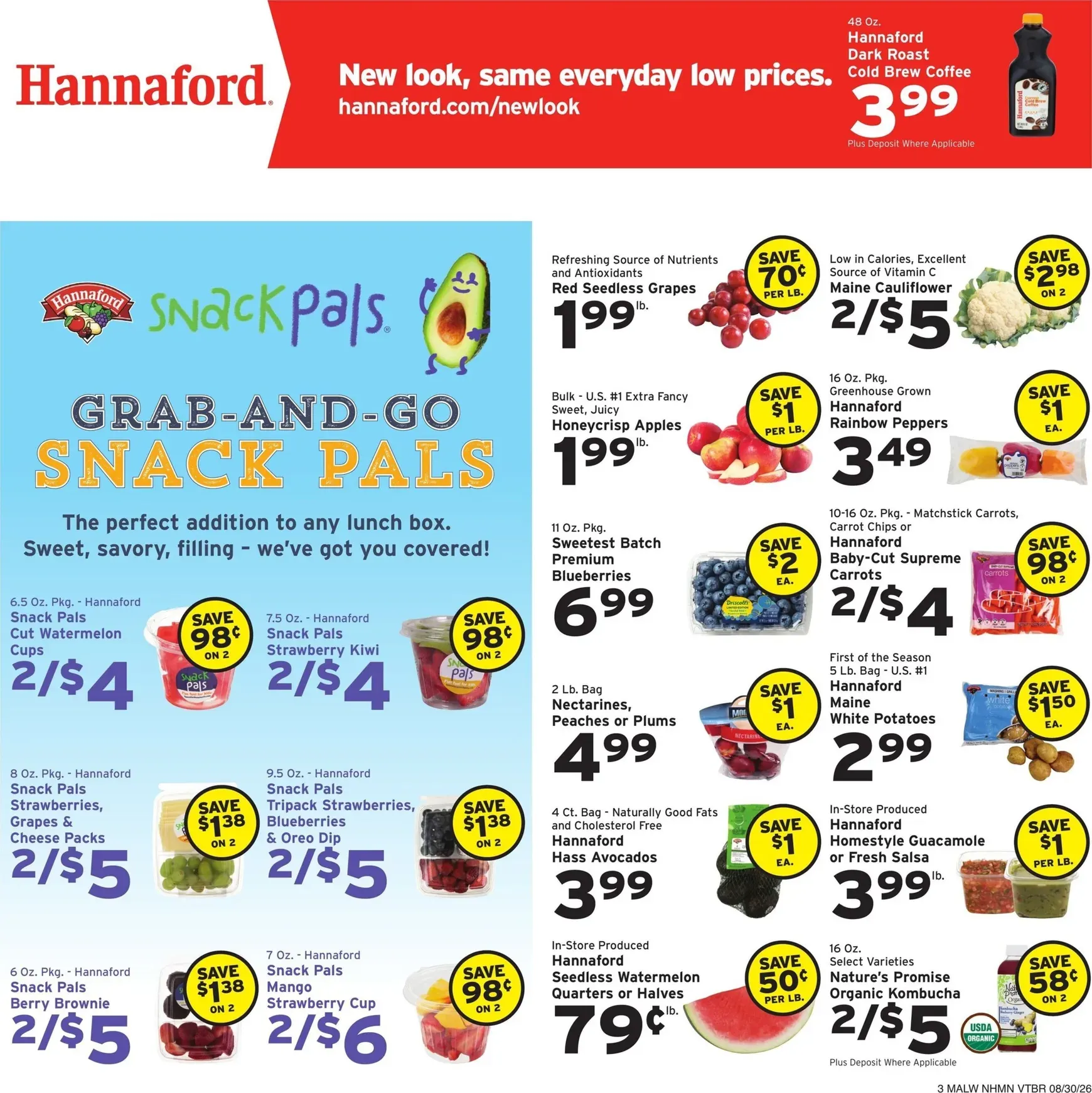 Weekly ad Happy Labor Day! Hannaford from August 30 to September 5 2026 - Page 3
