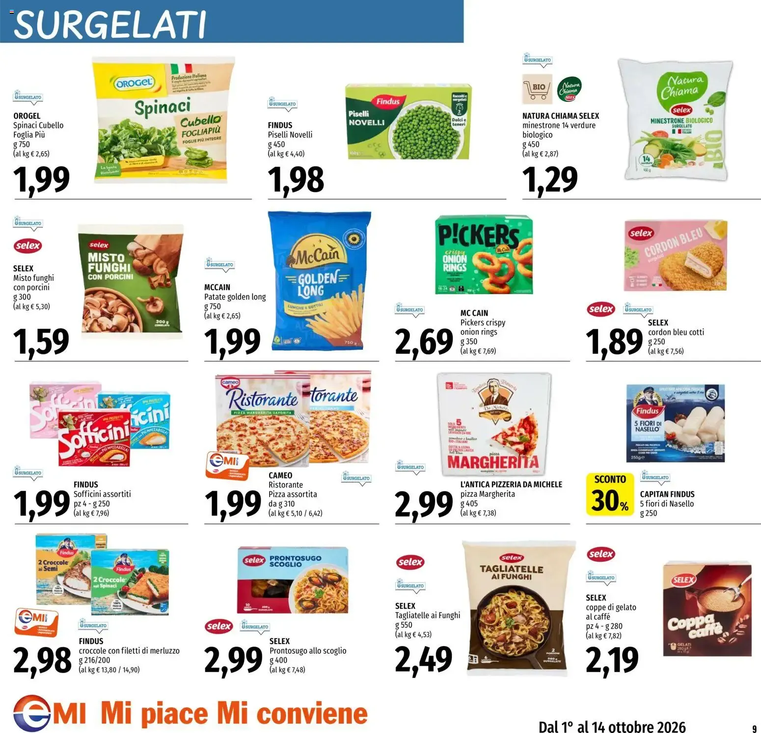 EMI volantino dal 01/10/2026 - online Offerte da 1 ottobre a 14 ottobre di 2026 - Pagina del volantino 9
