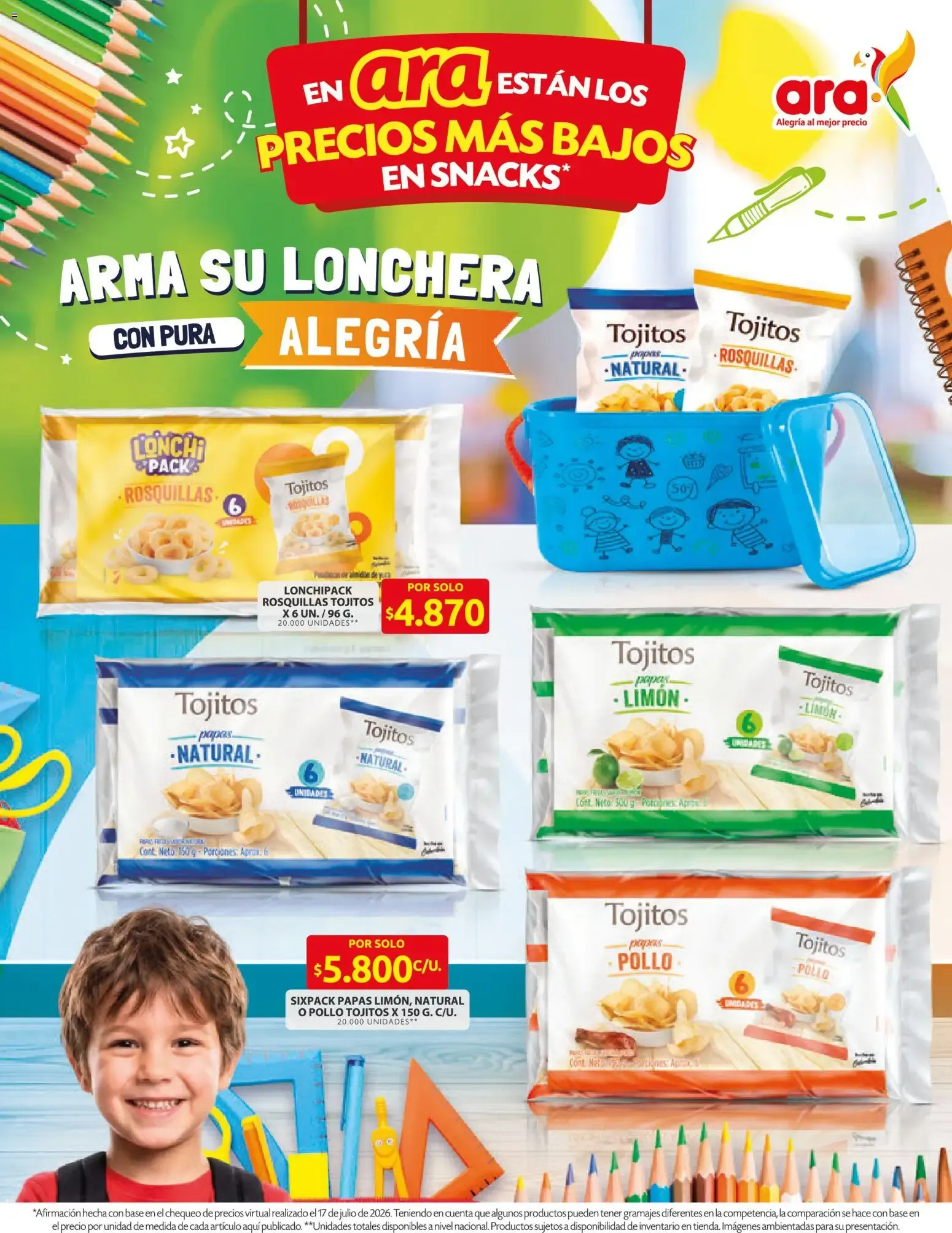 Catalogo de Ara: Ahorra con Alegría AL MEJOR PRECIO 30 de julio al 5 de agosto 2026 - Pag 4