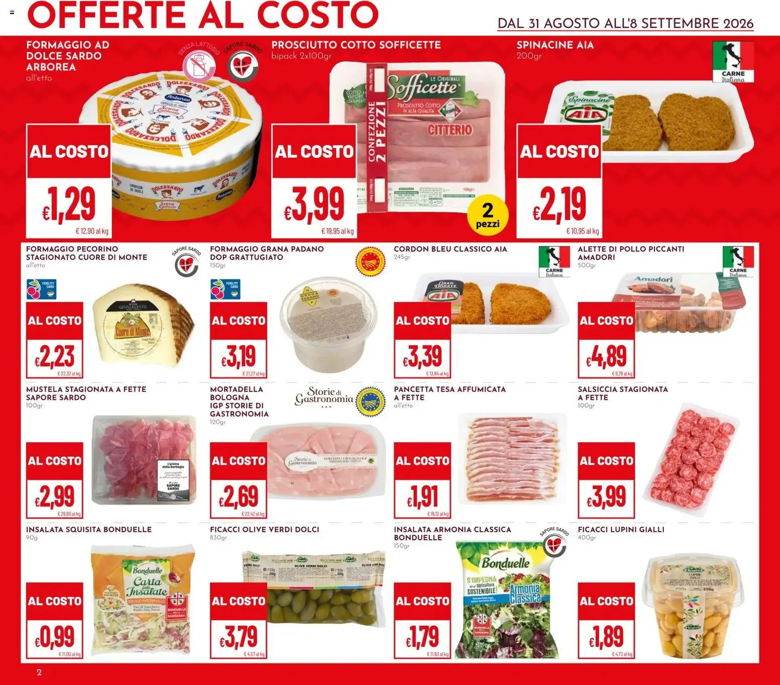 Iper Pan & Superpan: Offerte al Costo da 31 agosto a 8 settembre di 2026 - Pagina del volantino 2