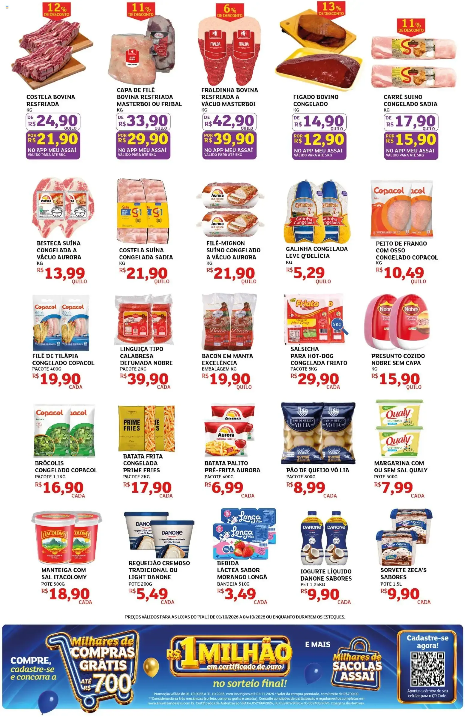 Encarte de Assaí Atacadista ofertas - PI de 01/10/2026 | Promoções Online 1 de outubro até 4 de outubro 2026 - Pagina 3