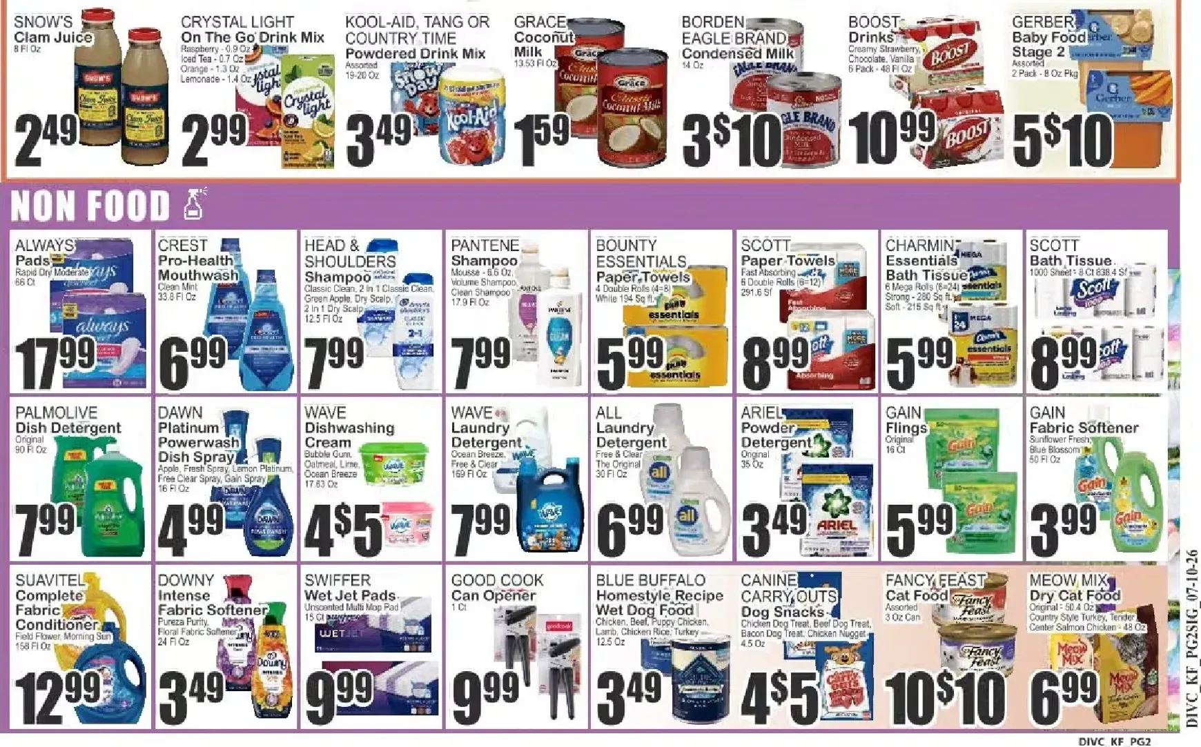 Weekly ad Current Key Food leaflet valid from Friday 07/10/2026 to Thursday 07/16/2026 from July 10 to July 16 2026 - Page 4