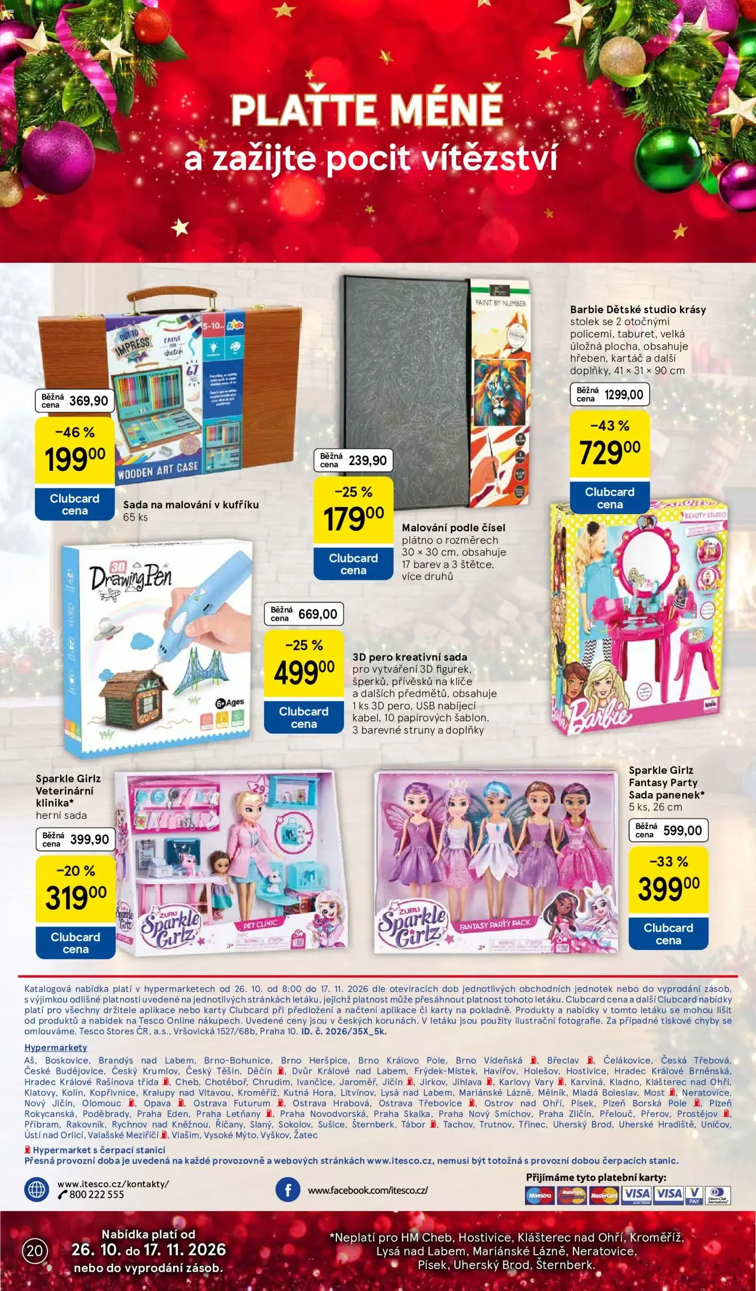TESCO Vánoční katalog hraček - 26. října 17. listopadu 2026 - Page 20