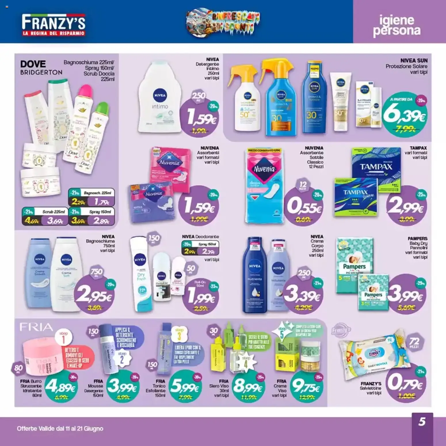 Franzy's volantino dal 11/06/2026 - online Offerte da 11 giugno a 21 giugno di 2026 - Pagina del volantino 5