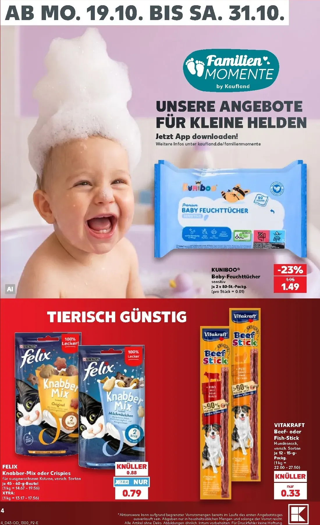 Kaufland - Deutschlands größte Drogerie-Abteilung Prospekt – von Montag 19.10.2026 bis Samstag 31.10.2026 von 19. Oktober bis 31. Oktober 2026 - Prospekt seite 4