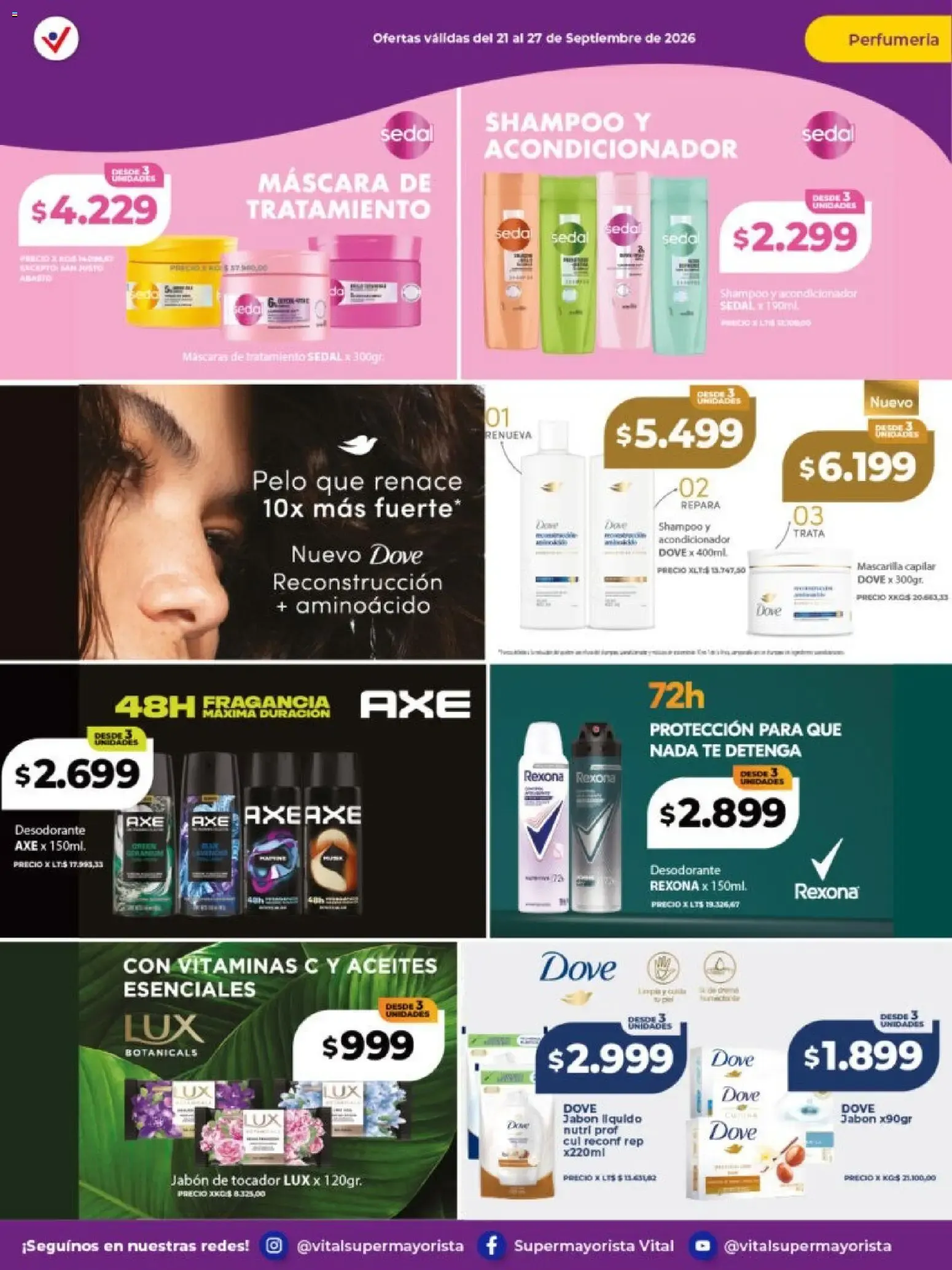 Ofertas de Vital Supermayorista - El Cumple del Jueves 21 de septiembre al 27 de septiembre 2026 - Página 3 del catálogo