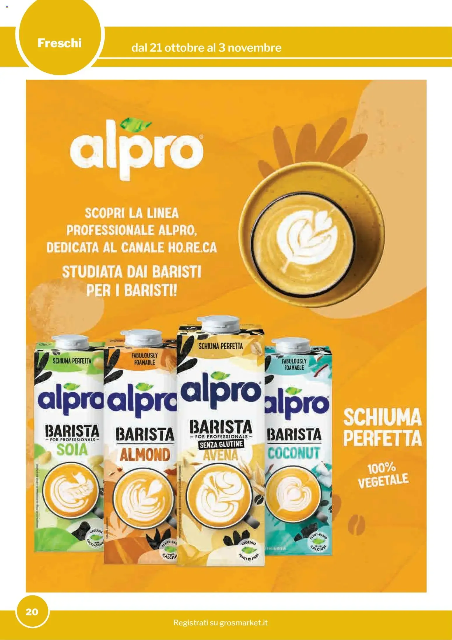 Promozioni GrosMarket da 21 ottobre a 3 novembre di 2026 - Pagina del volantino 20