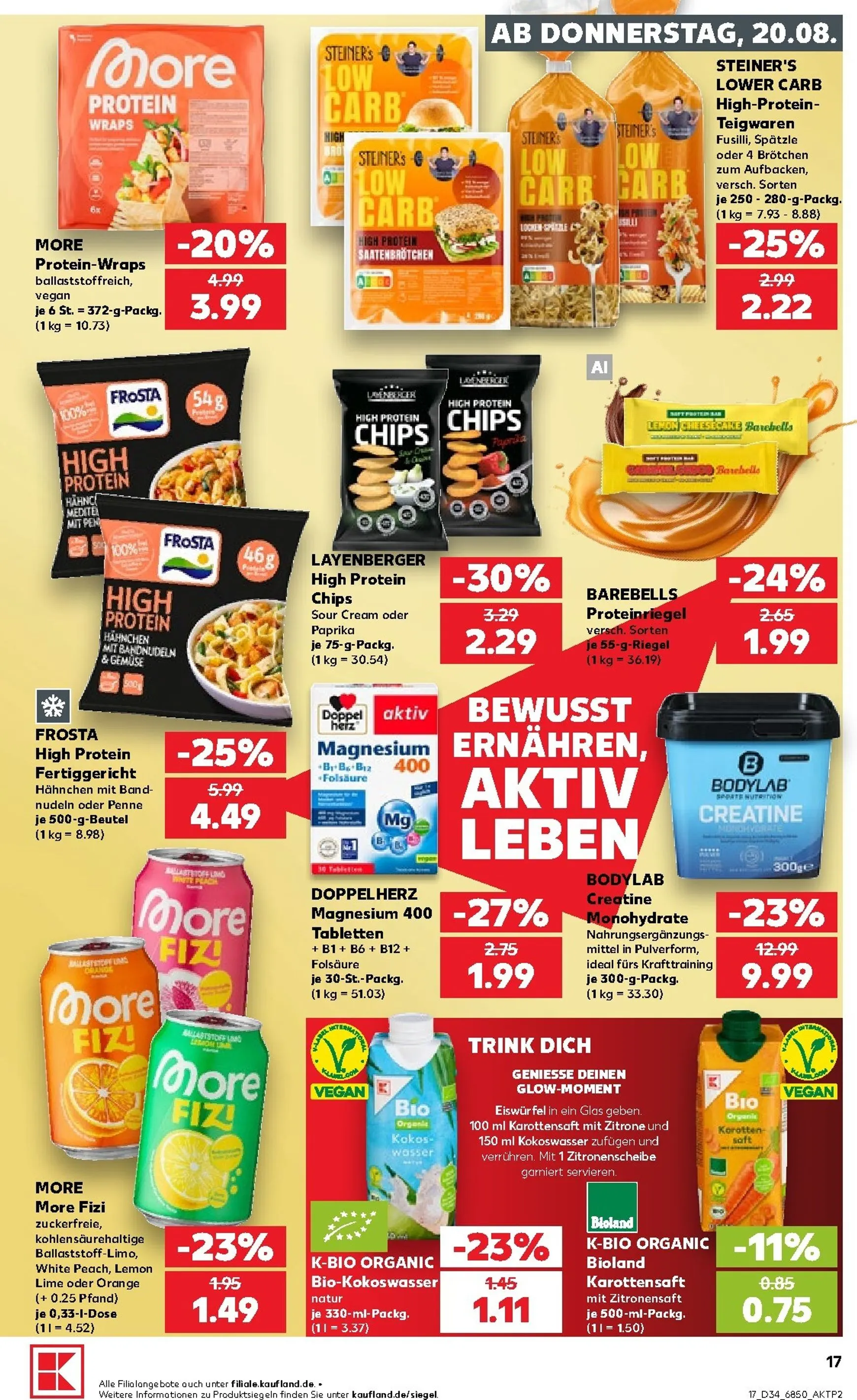 Kaufland Prospekt nächste Woche – von Donnerstag 20.08.2026 bis Mittwoch 26.08.2026 von 20. August bis 26. August 2026 - Prospekt seite 17