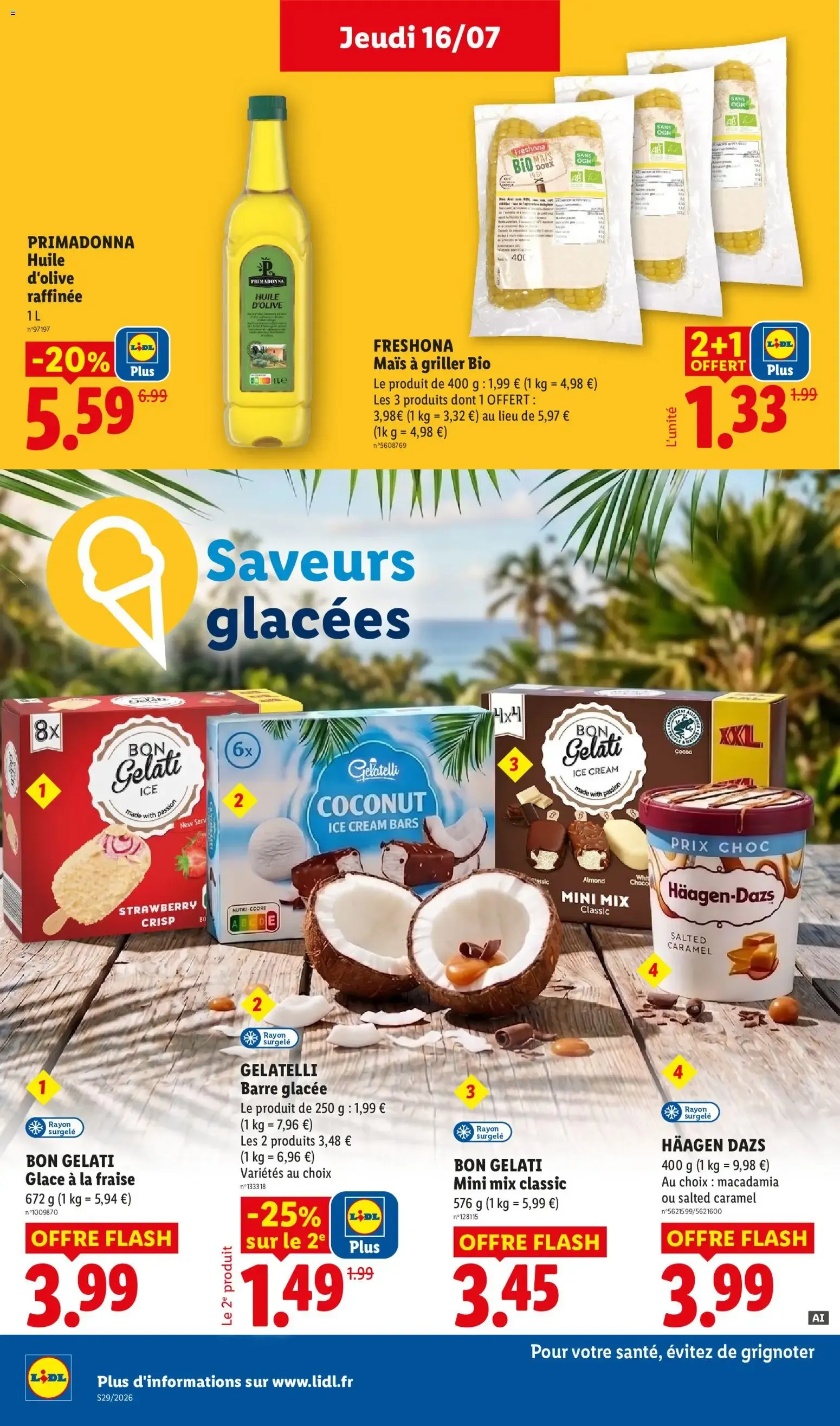Lidl - L'Été Imbattable du 16 juillet au 22 juillet 2026 - Catalogue page 22