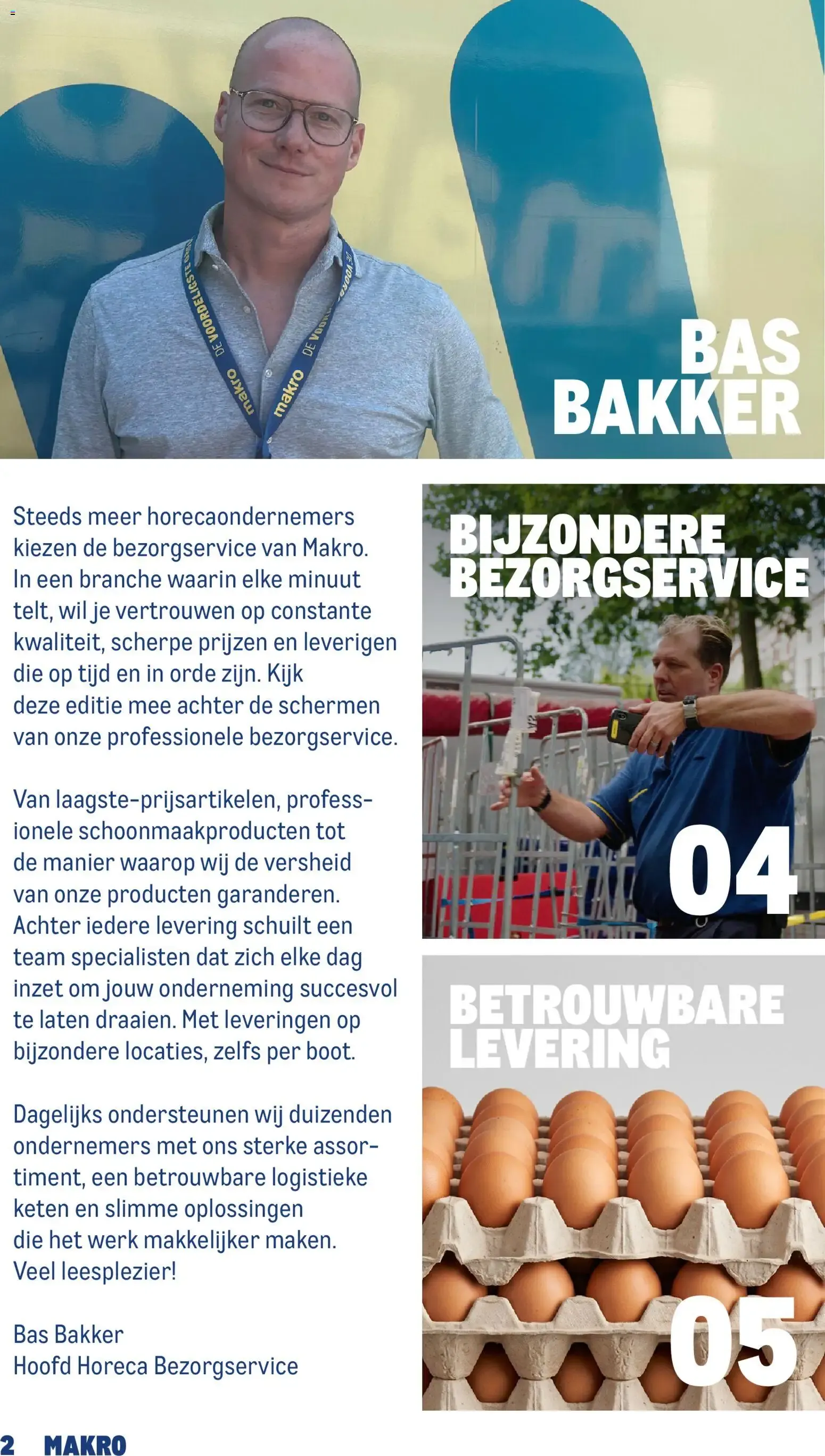 Makro Horeca Magazine: Bezorgservice als Succesfactor van 11 augustus tot 8 september 2026 - Folder pagina 2
