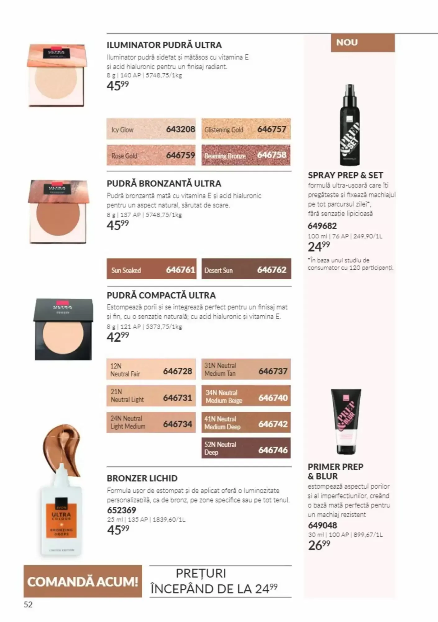 Catalog Avon Campaña 10/2026: Far Away Beyond Opulence de la 5 octombrie până la 31 octombrie 2026 - Revista Pagina 52