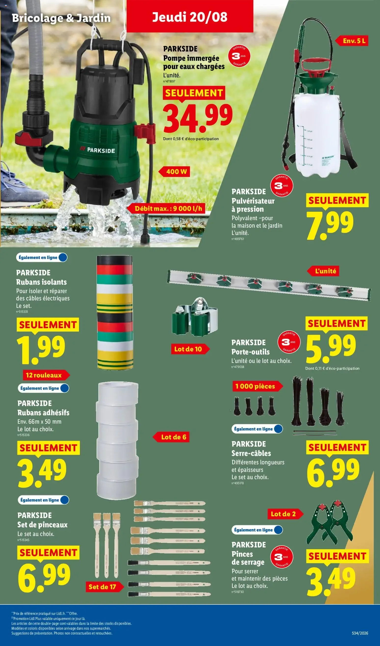 LIDL: La rentrée des économies! du 20 août au 26 août 2026 - Catalogue page 39