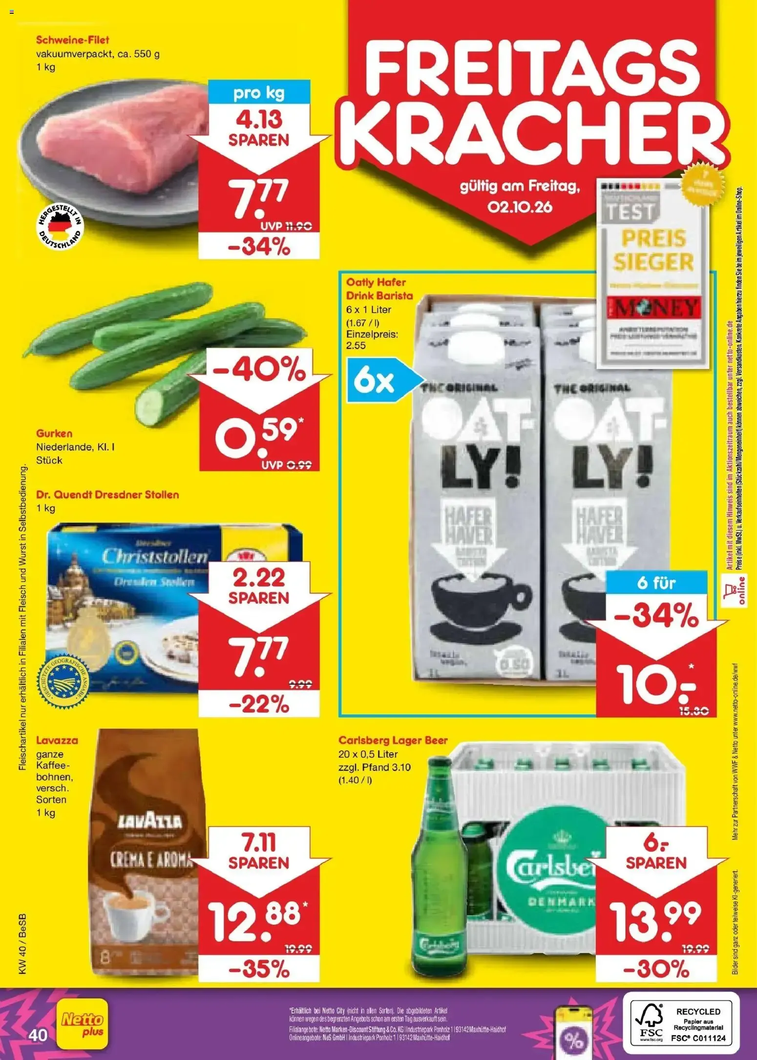 Netto Marken-Discount Prospekt Kremmen (ab 28.09.2026) » Angebote von 28. September bis 2. Oktober 2026 - Prospekt seite 59