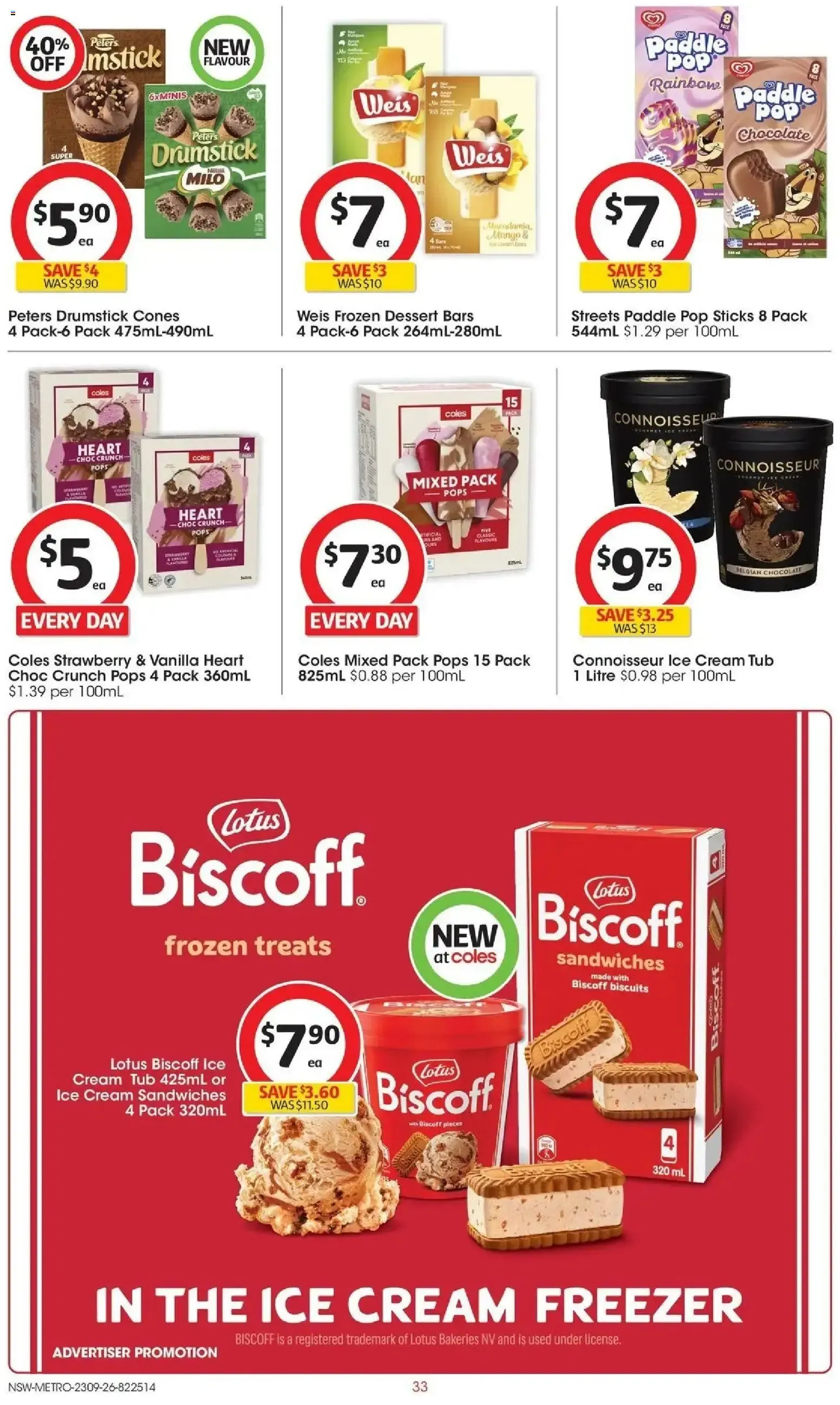 Coles | Footy Fever - Catalogue valid from 23 September to 29 September 2026 - page 33