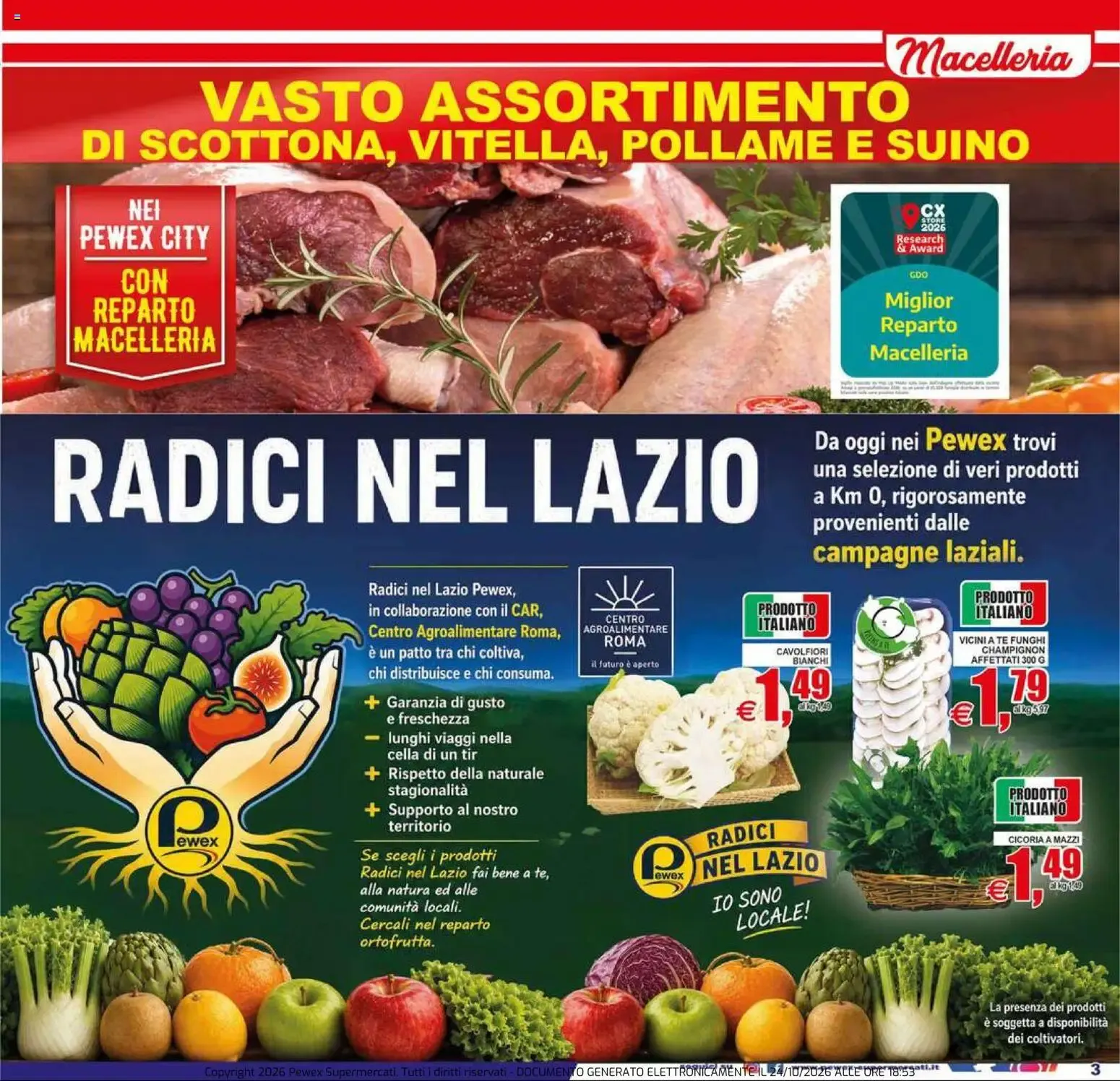 Nuovo Pewex volantino City Via XVII Olimpiade dal 23/10/2026 > offerte anteprima 🛍️ da 23 ottobre a 3 novembre di 2026 - Pagina del volantino 3