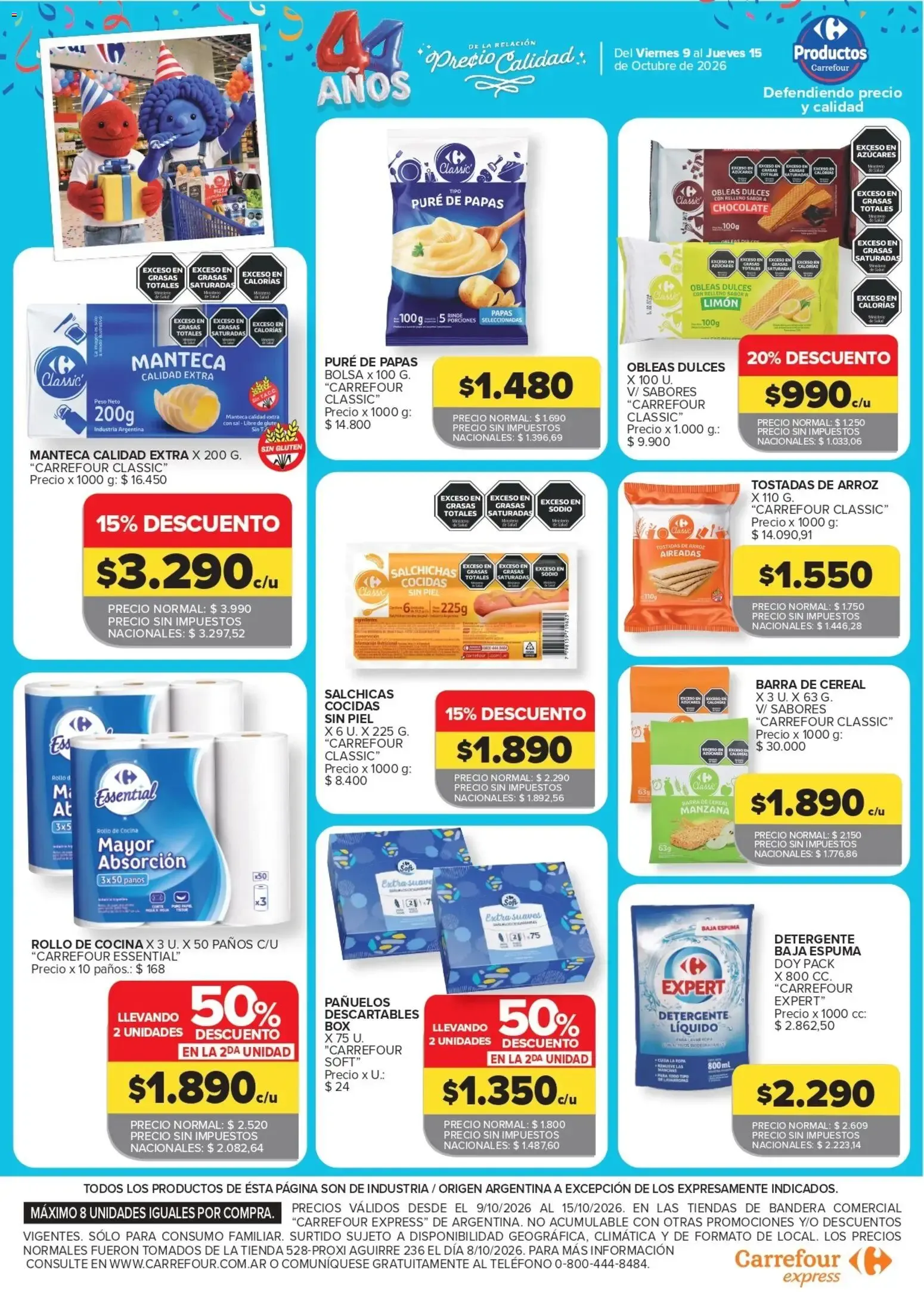 Ofertas de Carrefour Express catálogo del 09/10/2026 - 15/10/2026 9 de octubre al 15 de octubre 2026 - Página 7 del catálogo