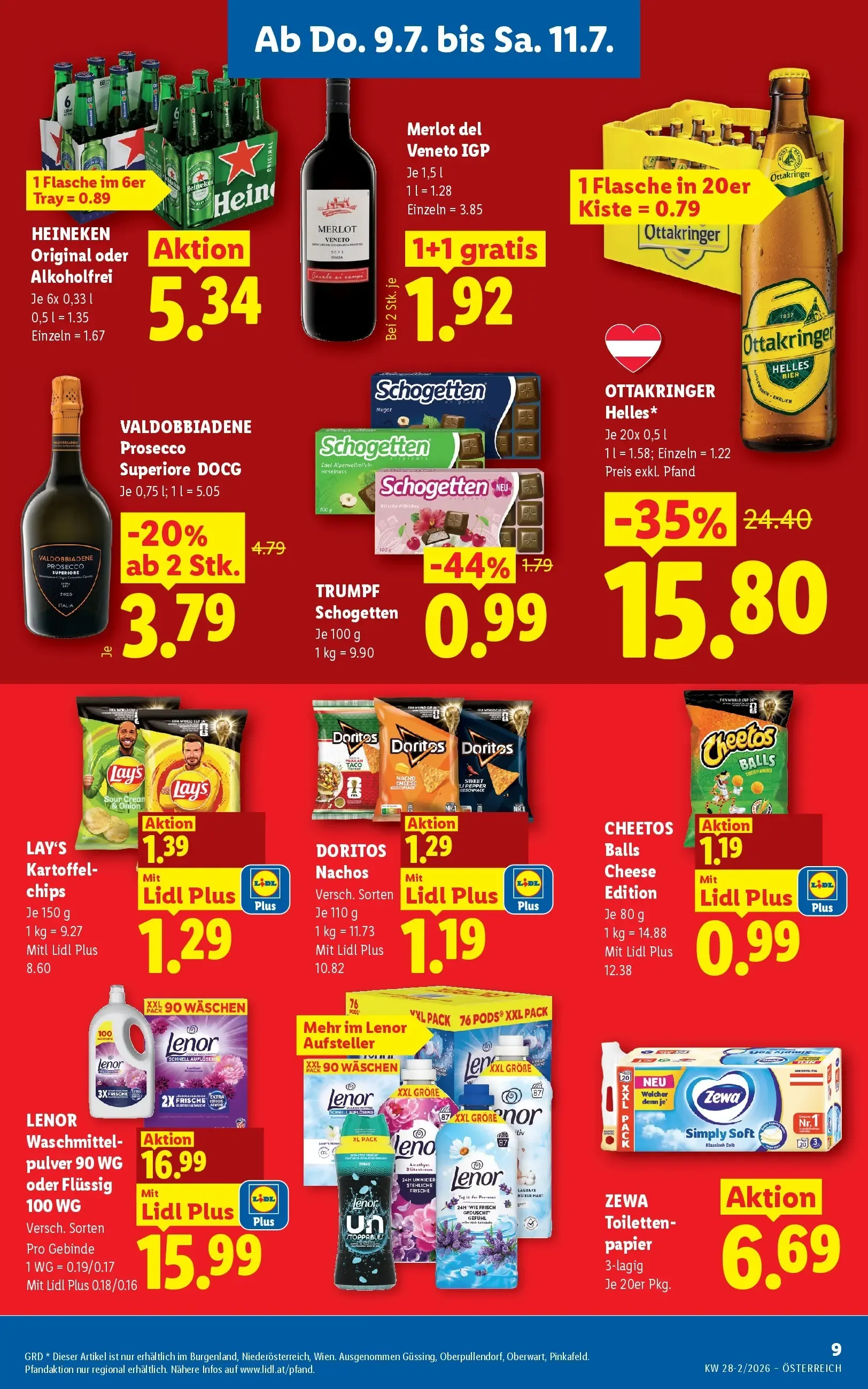 Lidl - Aktion ab 09.07. von 9. Juli bis 11. Juli 2026 - Flugblätt seite  11