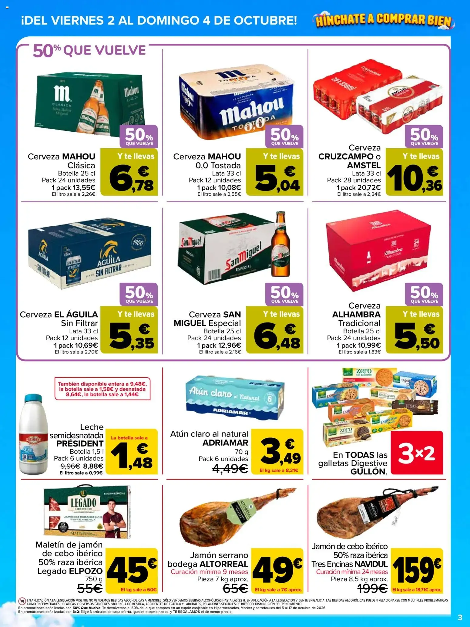 Catálogo de Carrefour Aniversario: Precio Imbatible 2 de octubre al 4 de octubre 2026 - Página 3