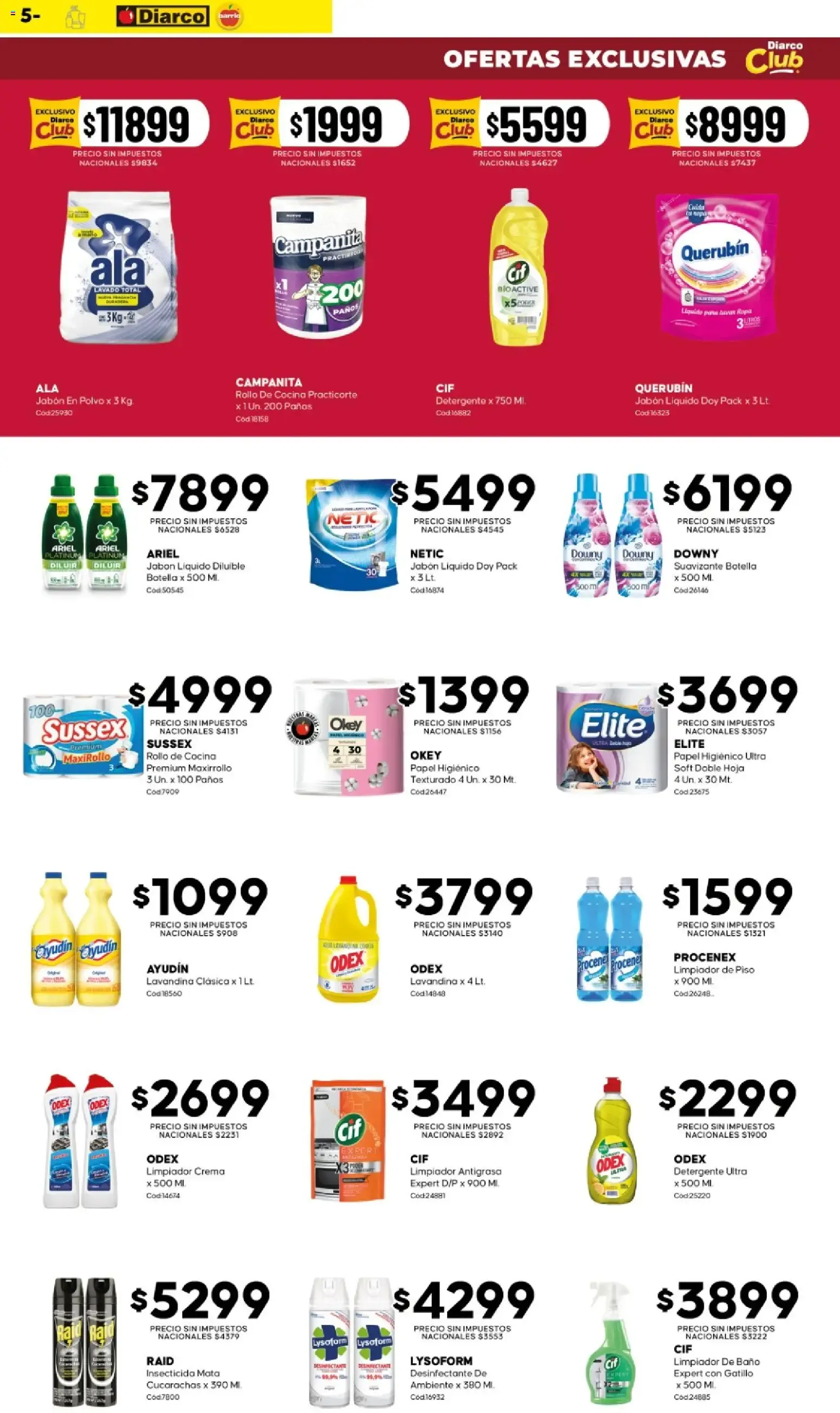 Ofertas de Diarco - Ofertas del 05/10 al 09/10 5 de octubre al 9 de octubre 2026 - Página 5 del catálogo