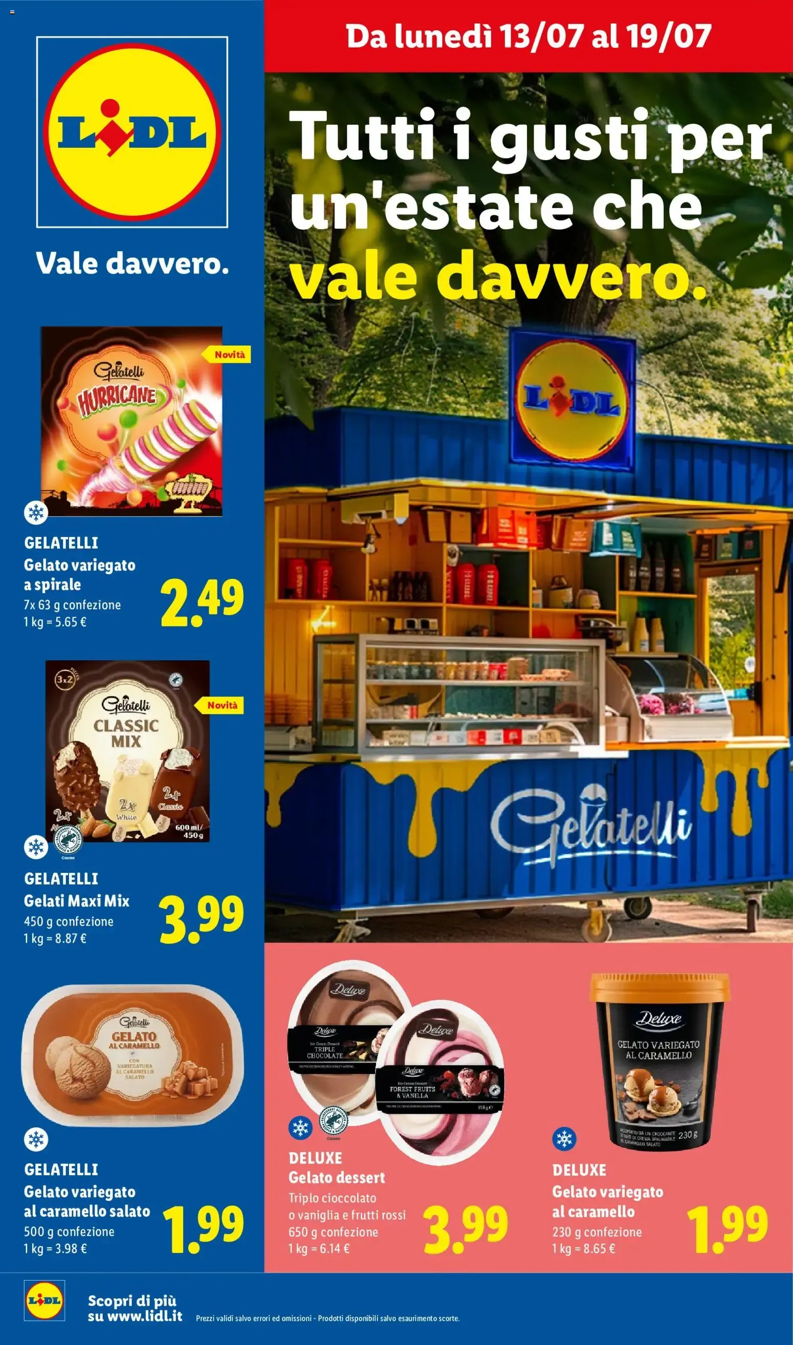 NUOVO LIDL volantino dal 13/07/2026 della prossima settimana da 13 luglio a 19 luglio di 2026 - Pagina del volantino 1