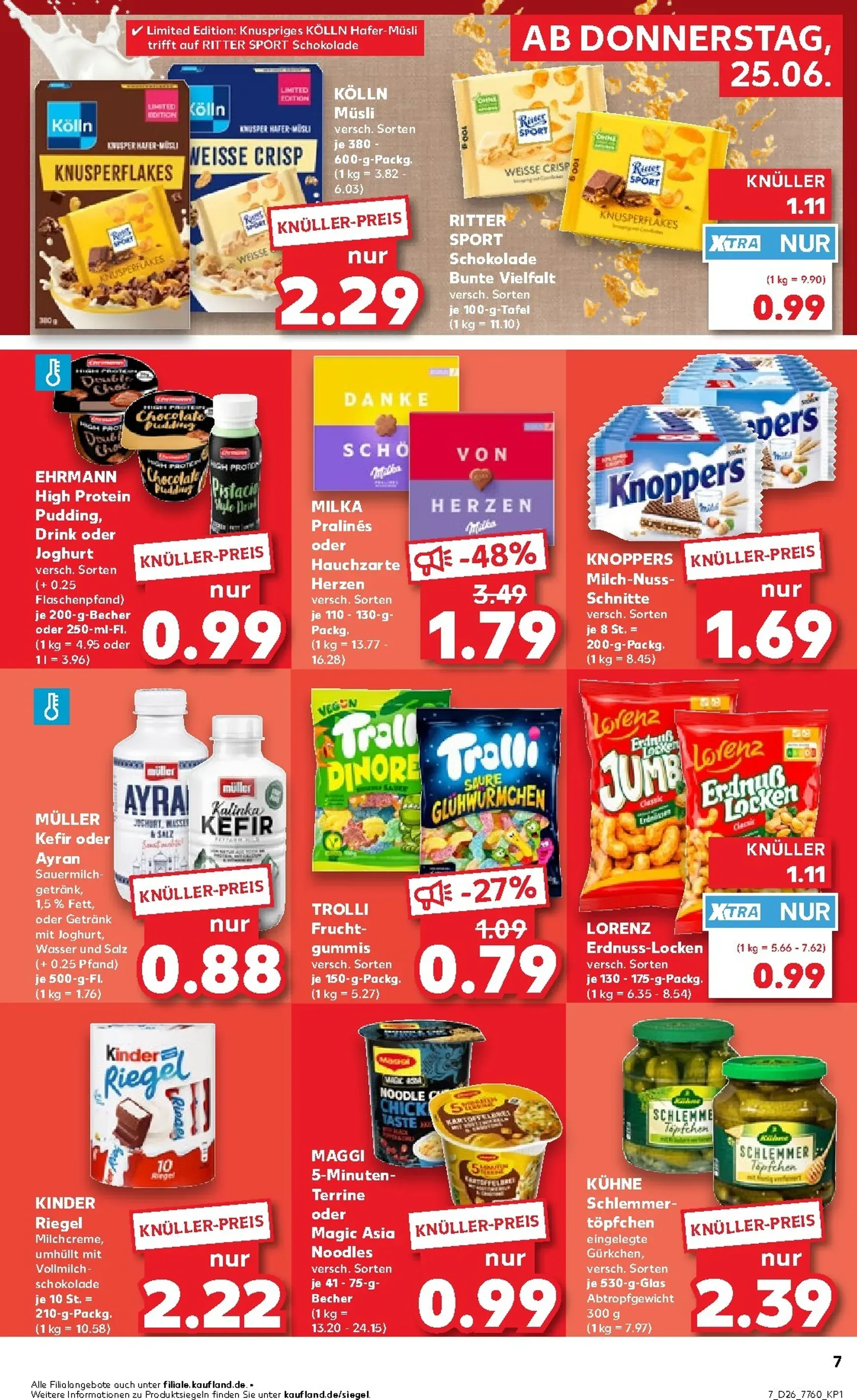 Neuer Kaufland Prospekt – von Donnerstag 25.06.2026 bis Mittwoch 01.07.2026 von 25. Juni bis 1. Juli 2026 - Prospekt seite 8
