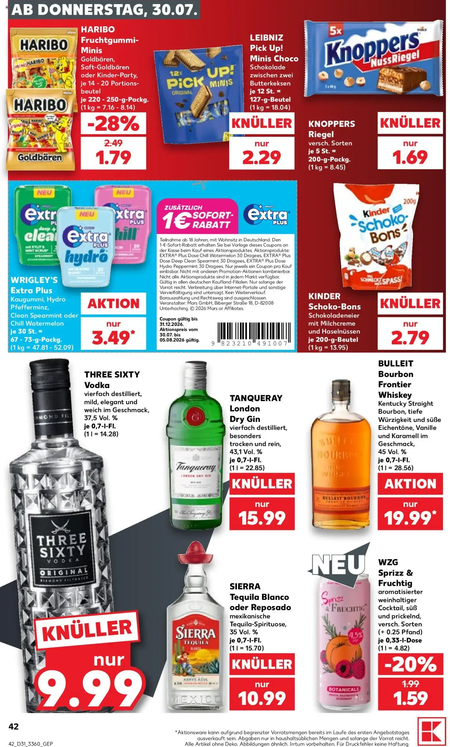 Prospekt Kaufland ab 30.07.2026 » Angebote Online zum Blättern von 30. Juli bis 5. August 2026 - Prospekt seite 42