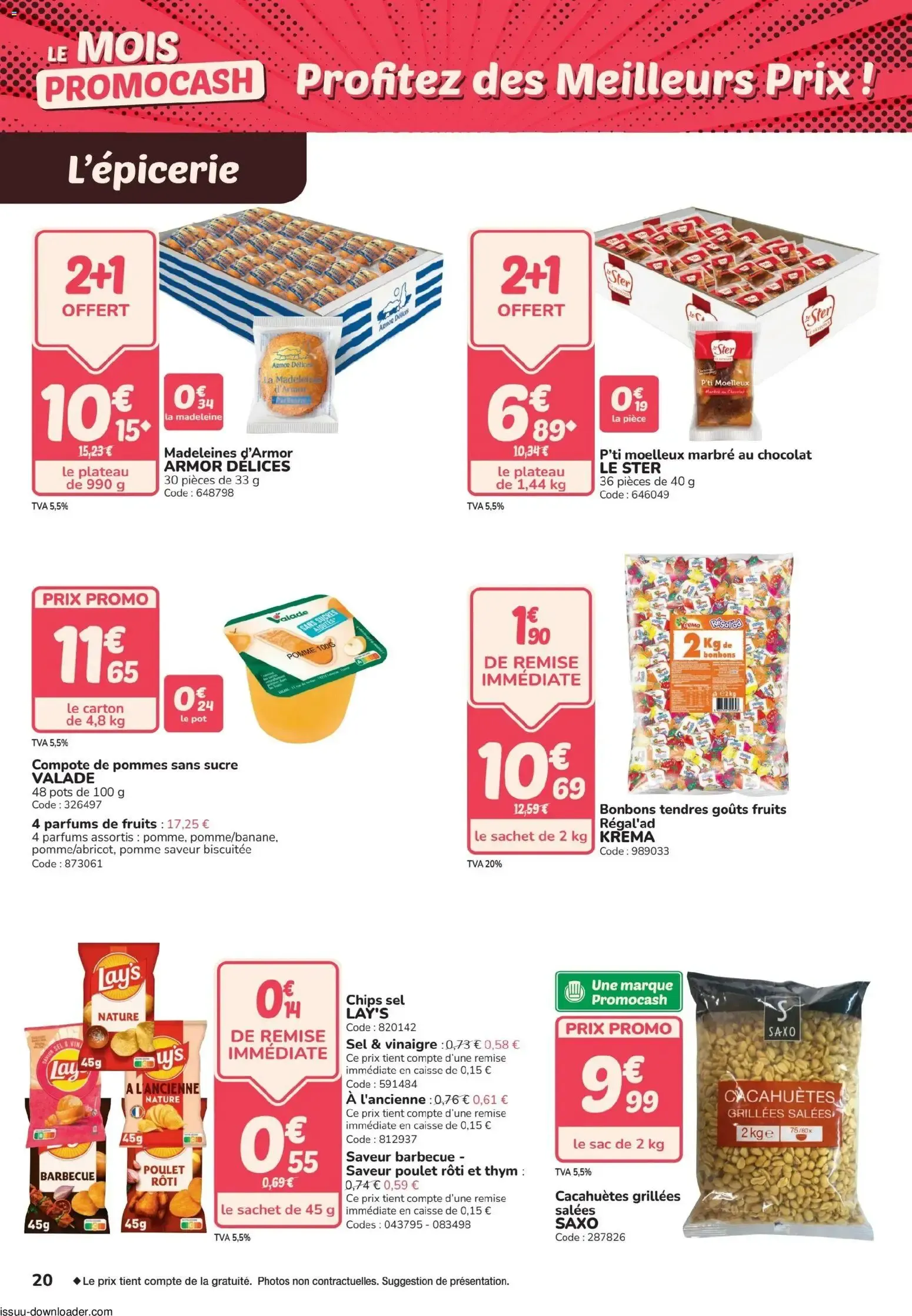 Le Mois Promocash du 28 mai au 27 juin 2026 - Catalogue page 20