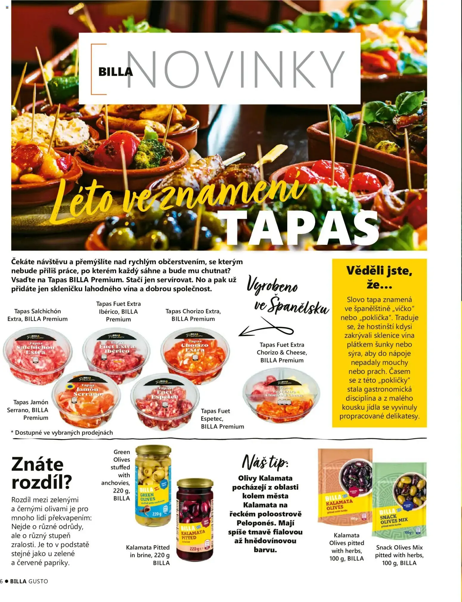 BILLA letní Gusto - 1. června 31. srpna 2026 - Page 6