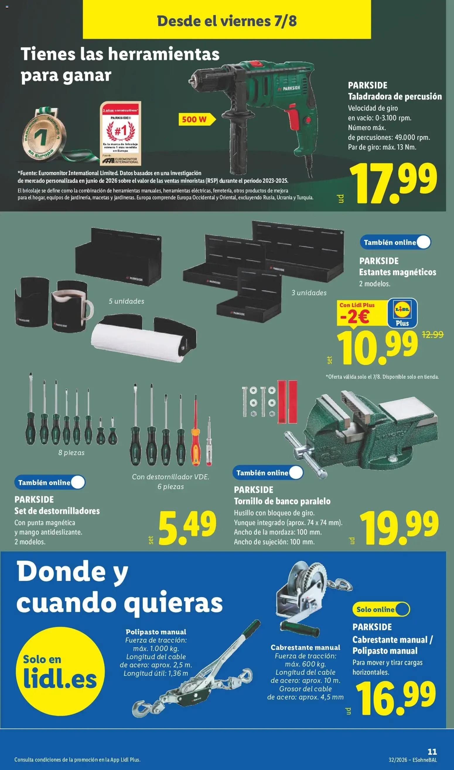 Catálogo de Lidl folleto de bazar del 03/08/2026 | Ofertas 3 de agosto al 9 de agosto 2026 - Página 21