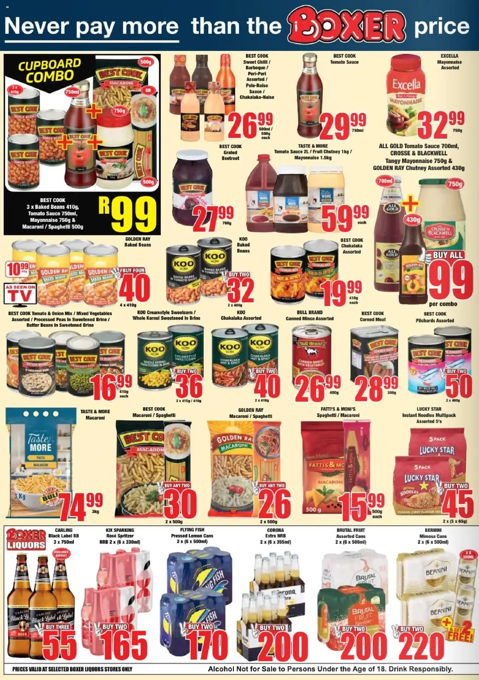 Boxer Specials (08/10/2026 - 21/10/2026) Online from 8 October to 21 October 2026 - Catalogue Page 6