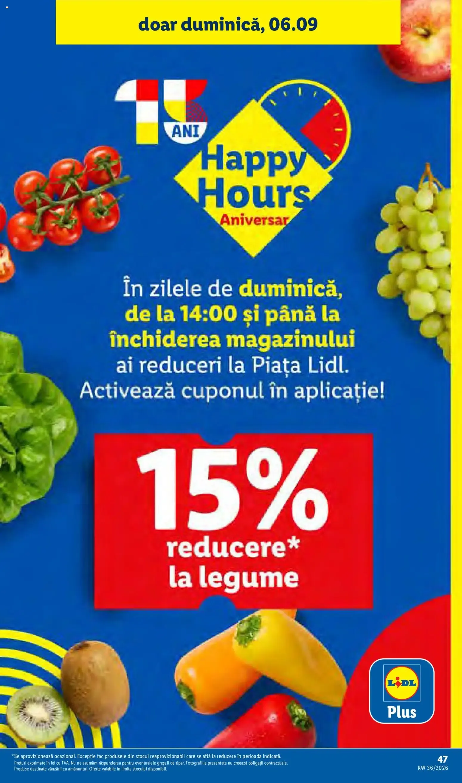 Catalog Catalog LIDL 31.08.2026 - Oferta și Revista online de la 31 august până la 6 septembrie 2026 - Revista Pagina 47