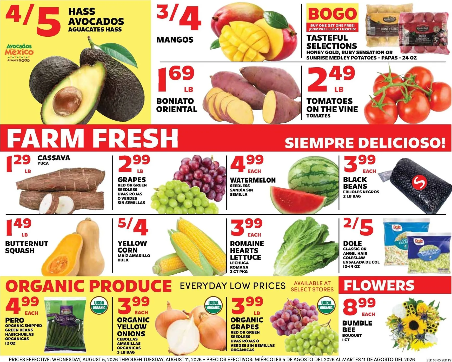 Weekly ad Current Sedano's leaflet valid from Wednesday 08/05/2026 to Tuesday 08/11/2026 from August 5 to August 11 2026 - Page 2