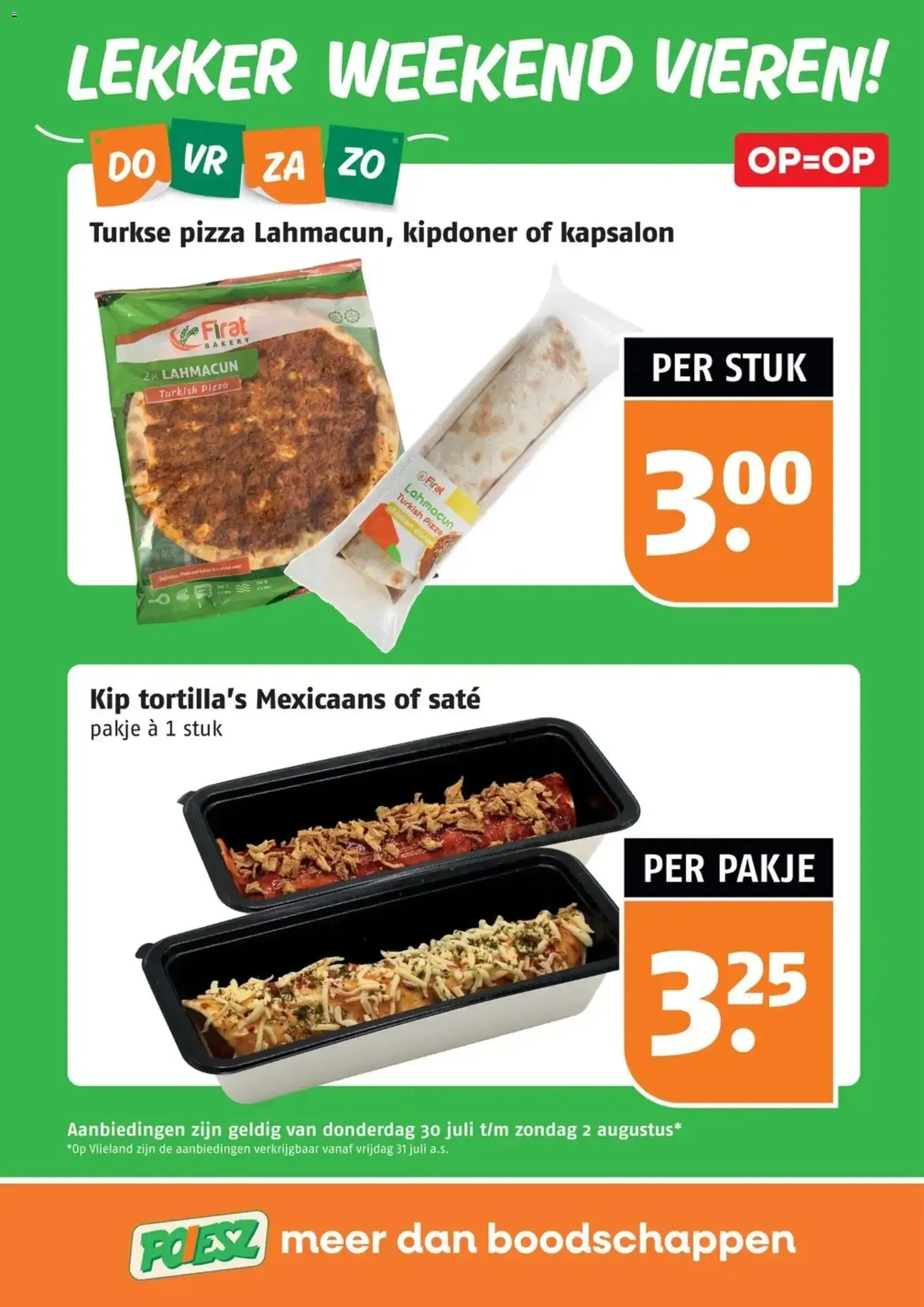 LEKKER WEEKEND VIEREN! van 30 juli tot 2 augustus 2026 - Folder pagina 7